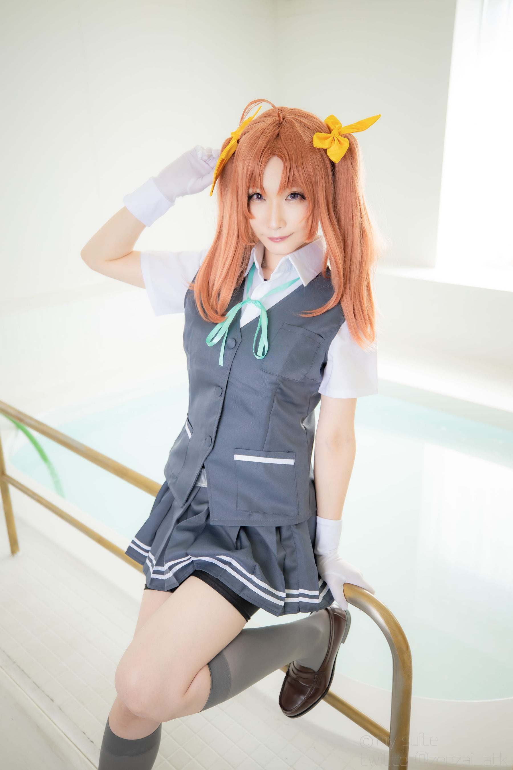 [福利COS] (Cosplay)[my suite] Atsuki あつき - スパッツと競泳水着を堪能するROM Suite Collection.36第1张