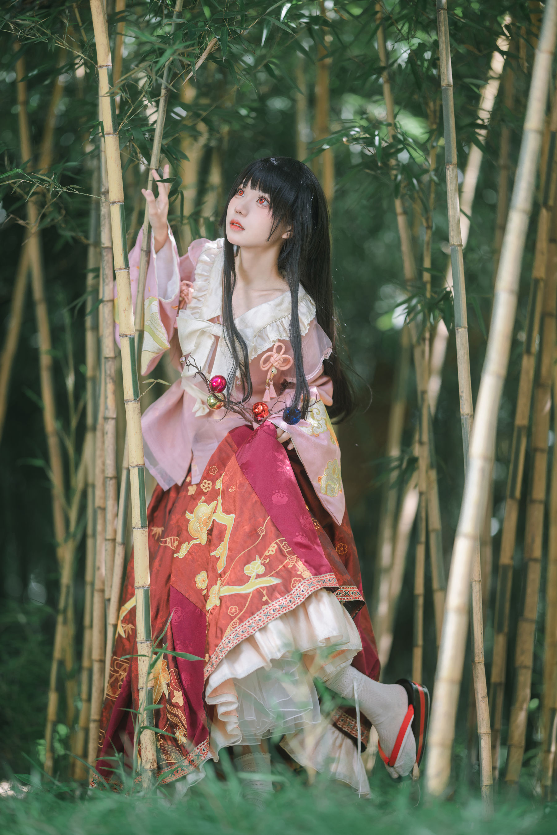 [福利COS] 花柒Hana - 蓬莱山辉夜第4张