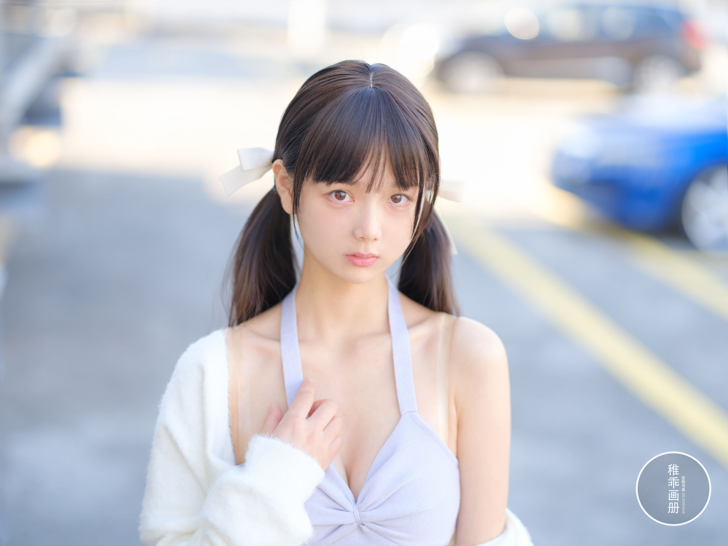 [福利COS] 柴系小乖(稚乖画册) - 夜夜 天台停车场肉丝 Lolita第9张