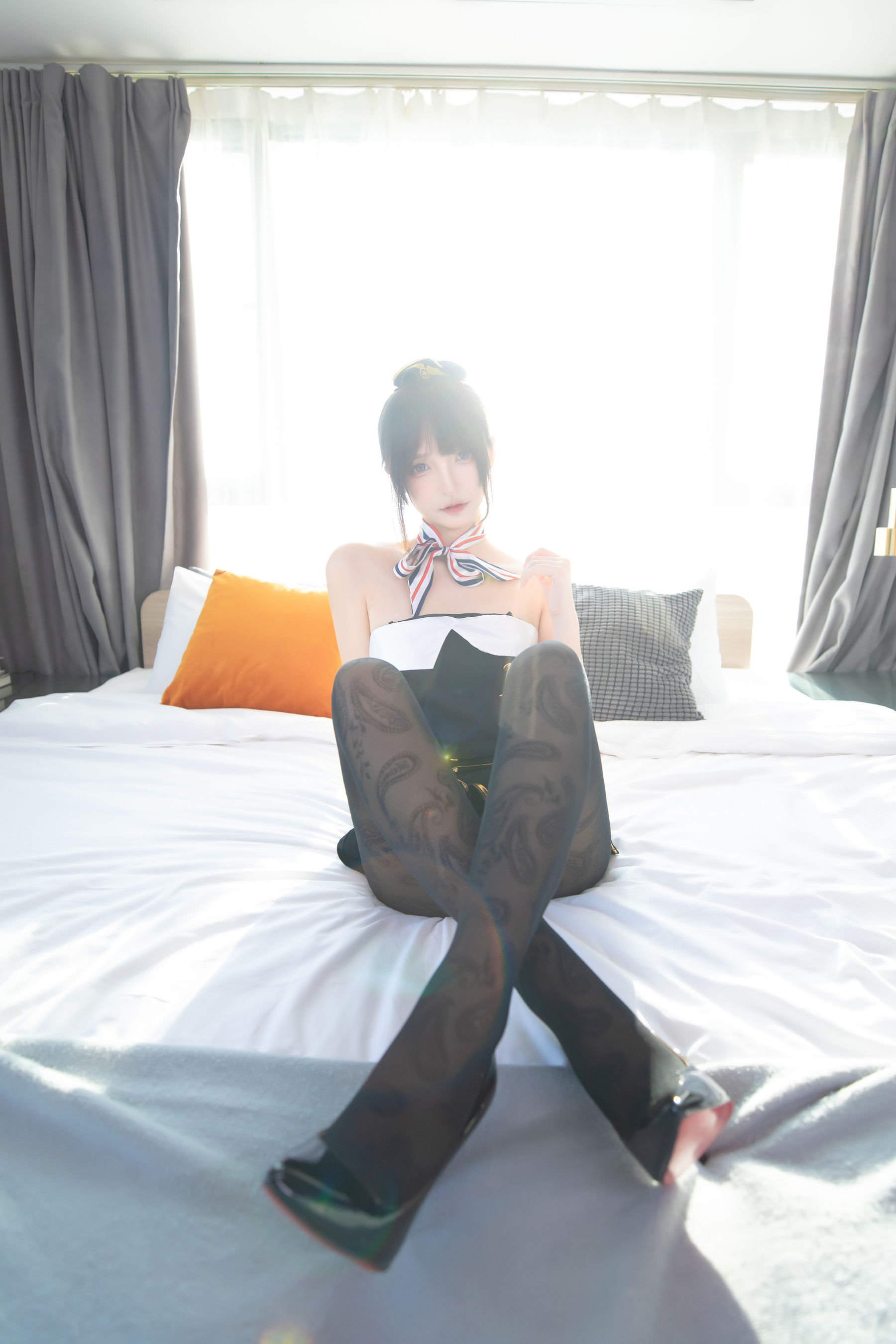 [福利COS] 萝莉神楽板真冬 空中邂逅第1张