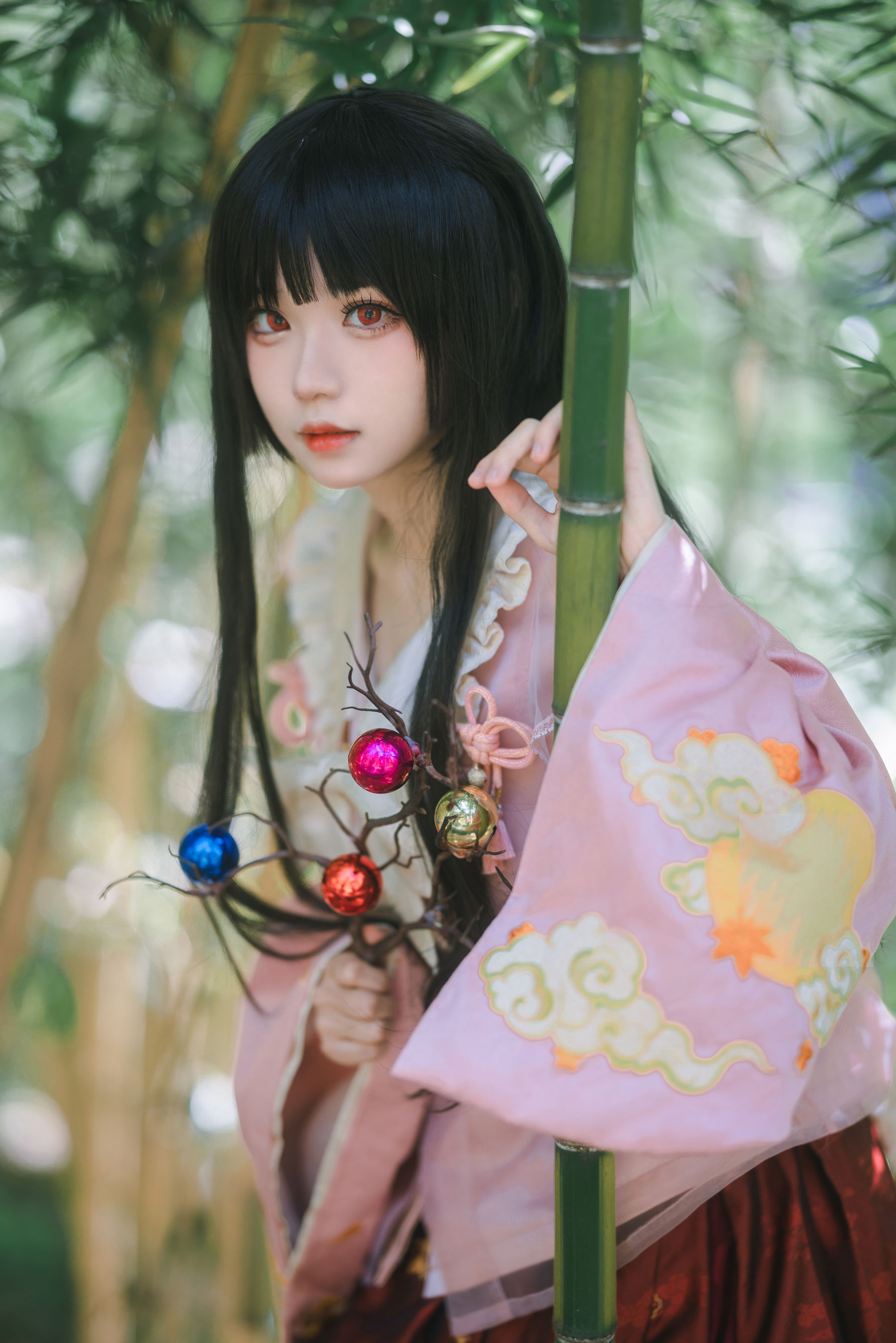 [福利COS] 花柒Hana - 蓬莱山辉夜第3张