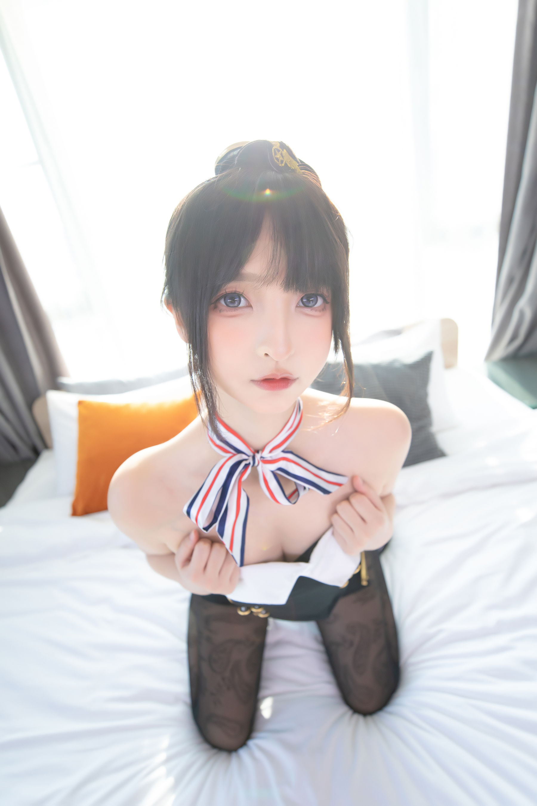 [福利COS] 萝莉神楽板真冬 空中邂逅第11张