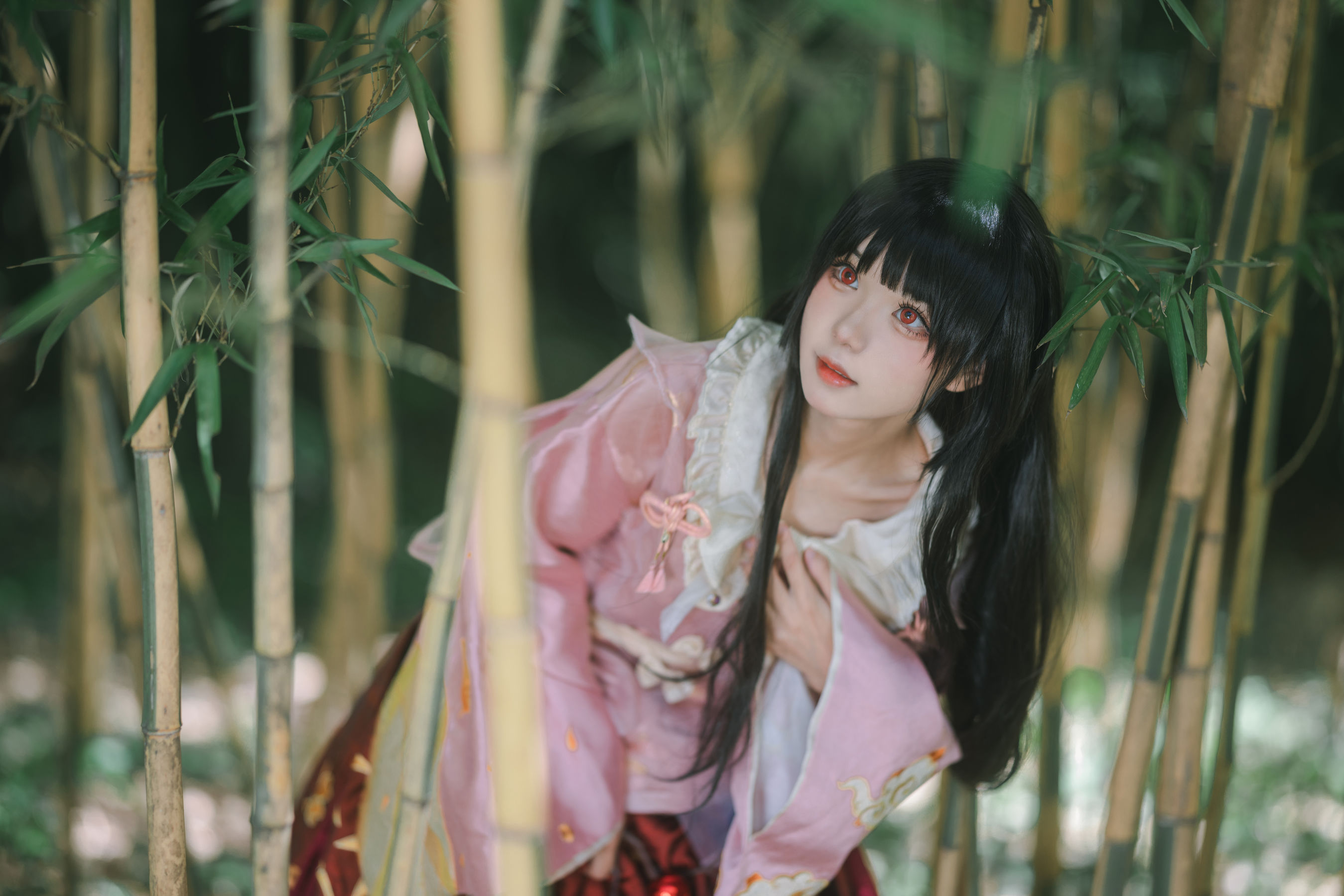 [福利COS] 花柒Hana - 蓬莱山辉夜第4张