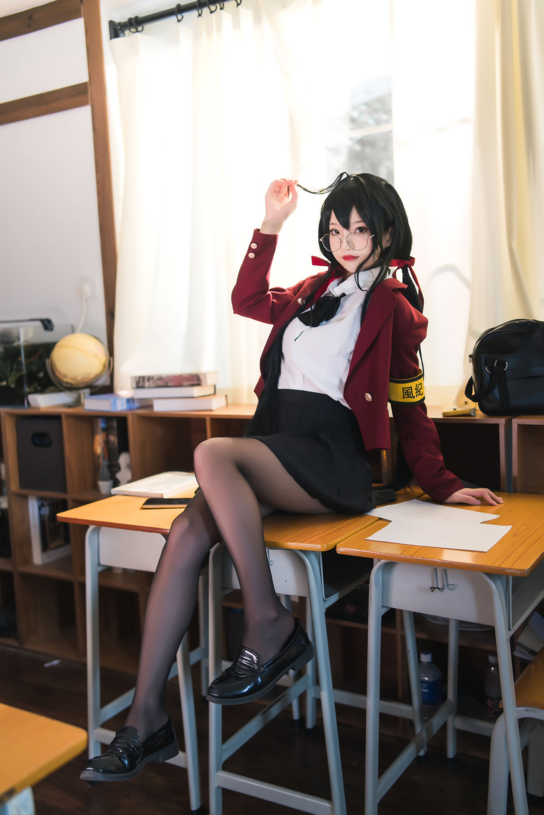 [福利COS] 狐玖玖 - 碧蓝航线 大凤JK第5张