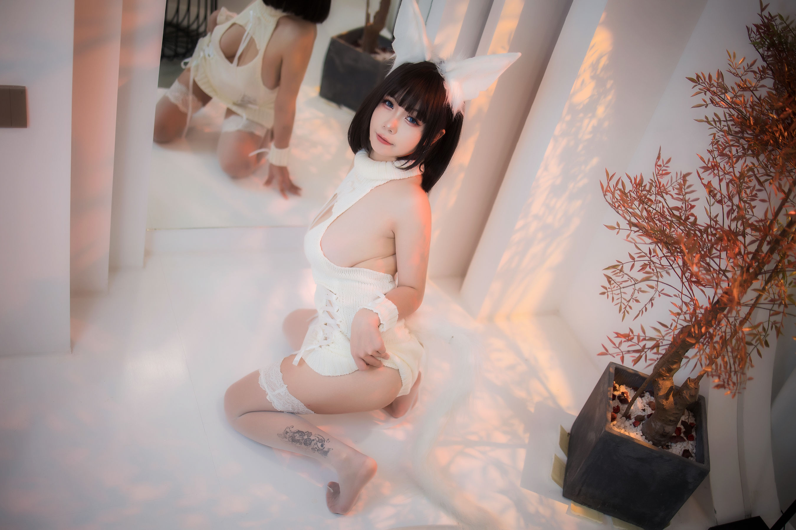 [福利COS] 末夜787 - 禁忌之恋 猫娘第6张