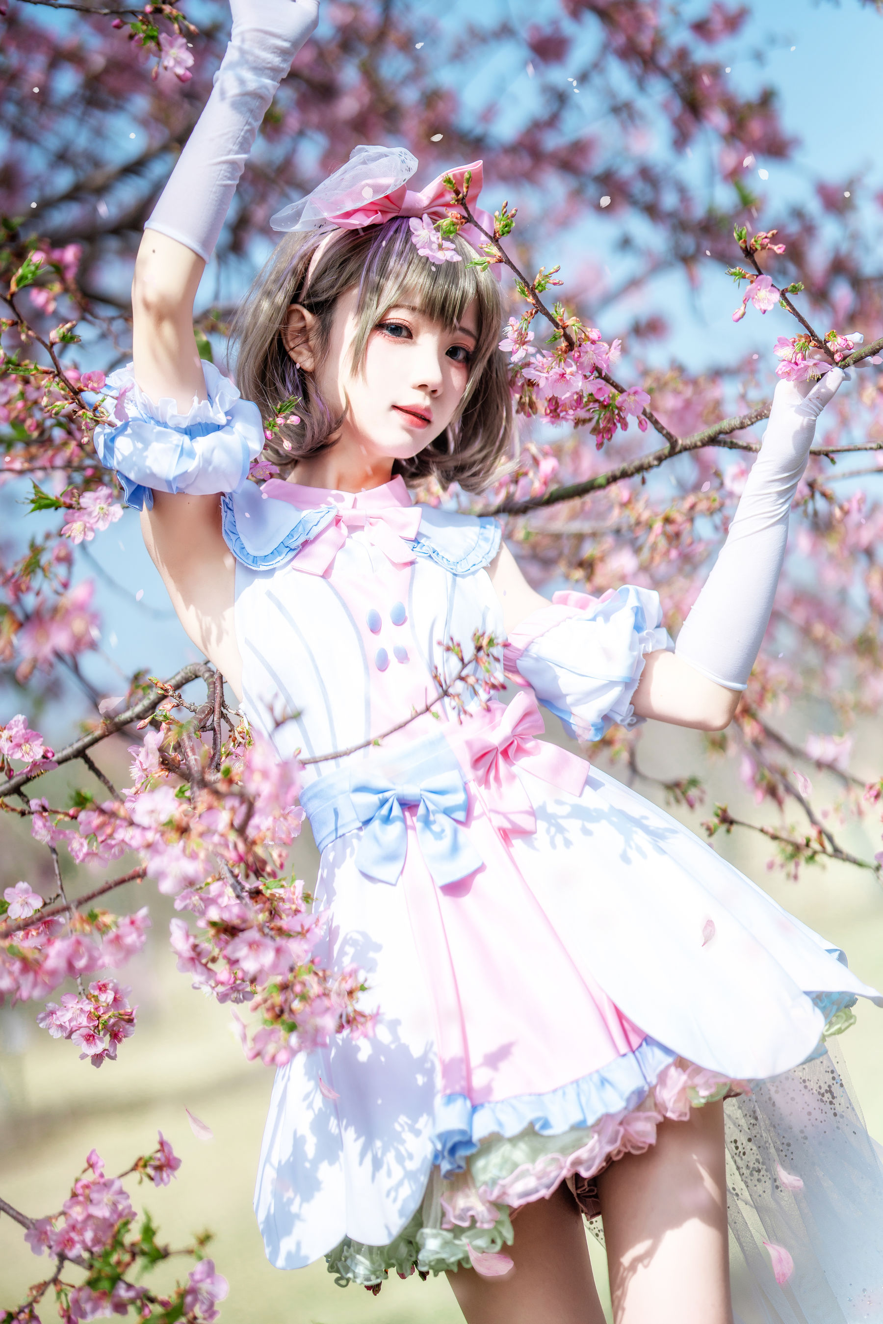 [福利COS] 花柒Hana - 唐可可打歌服第2张