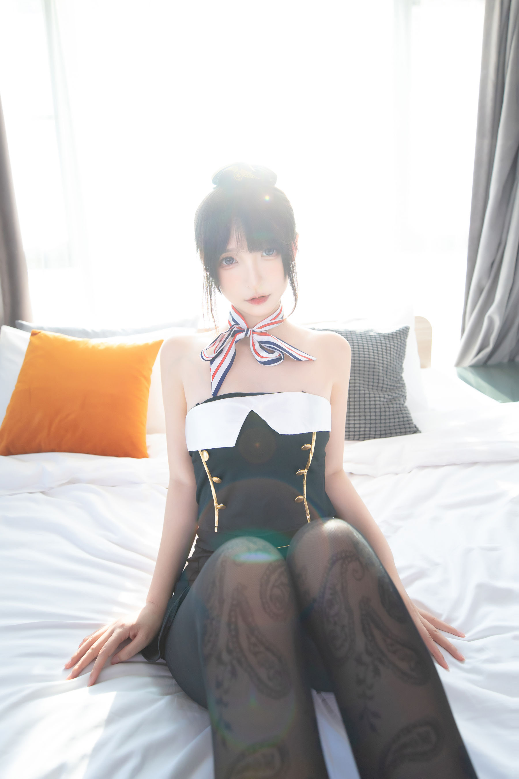 [福利COS] 萝莉神楽板真冬 空中邂逅第6张