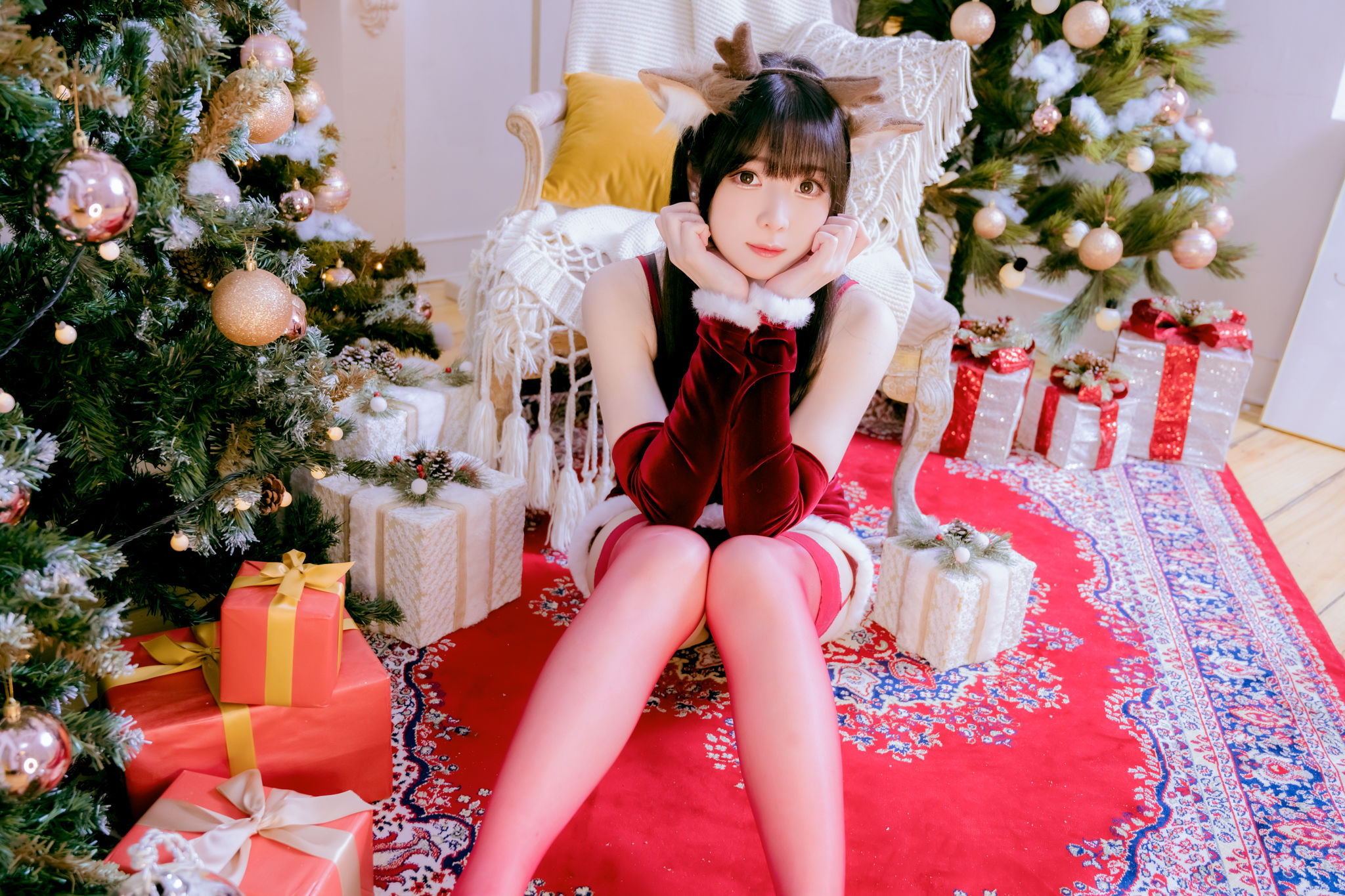 [福利COS] 微博妹纸霜月shimo[fantia] 2022-12-25 メリー・クリスマス！！第3张