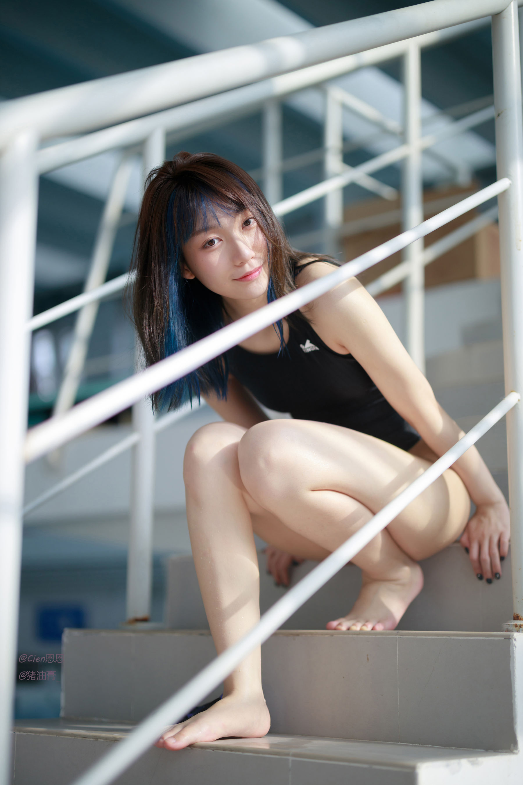 [福利COS] 微博COS妹子Cien恩恩 - 竞泳第13张