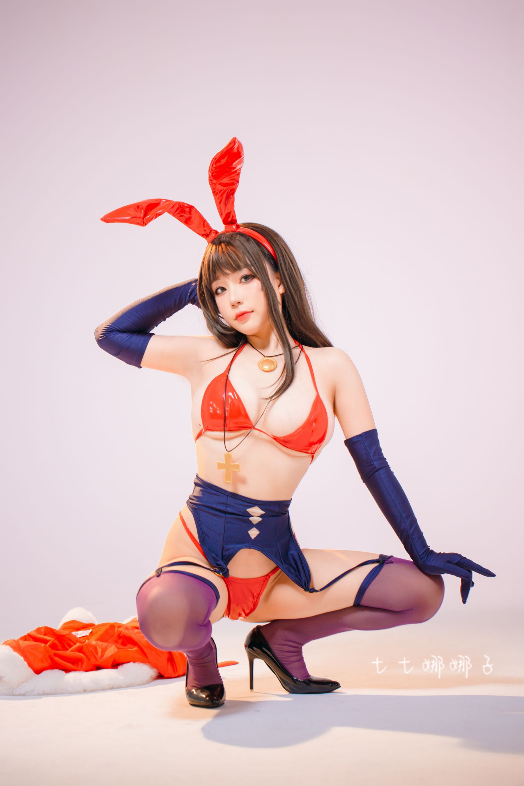 [福利COS] 七七娜娜子 - 圣诞魔太郎第3张