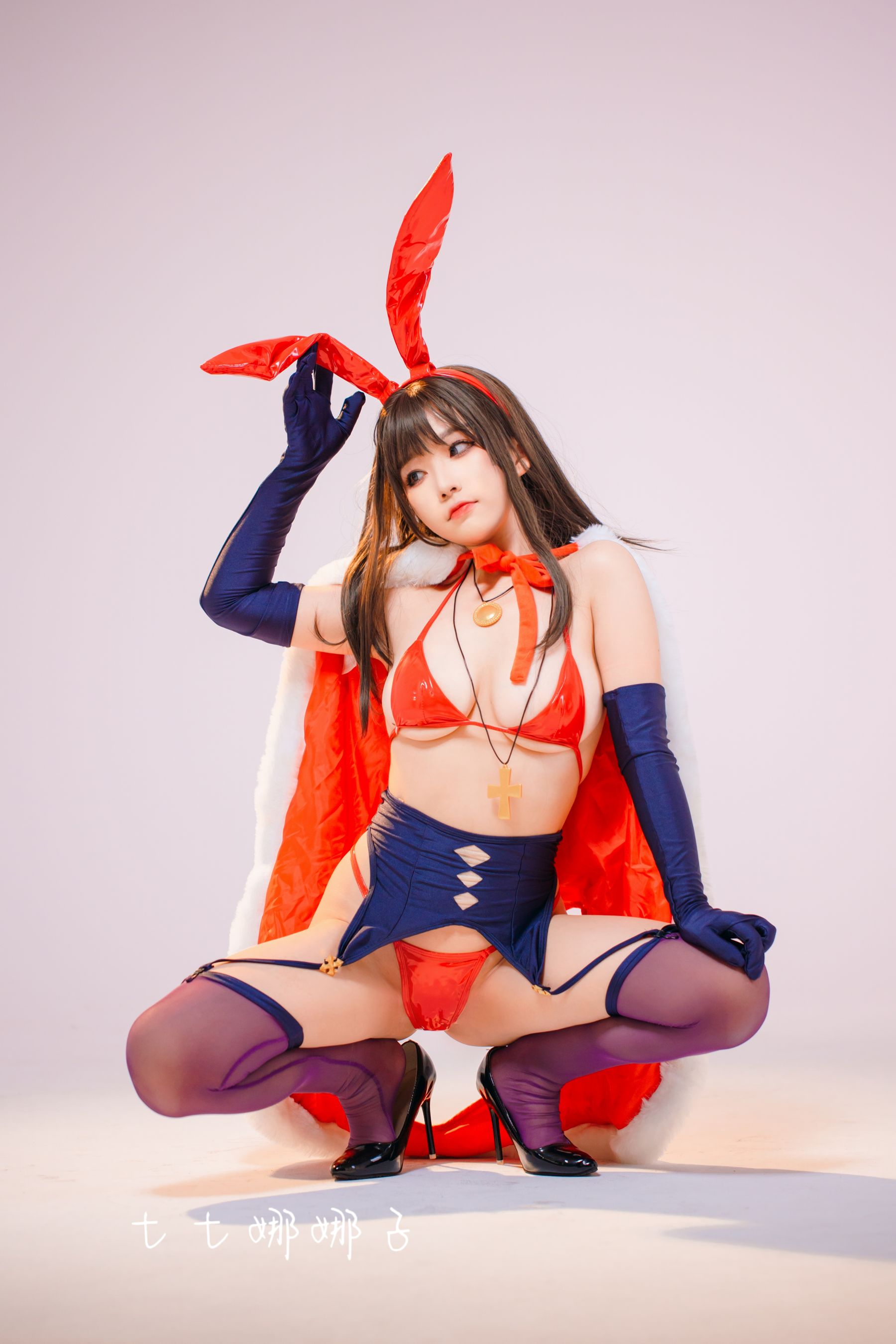 [福利COS] 七七娜娜子 - 圣诞魔太郎第8张