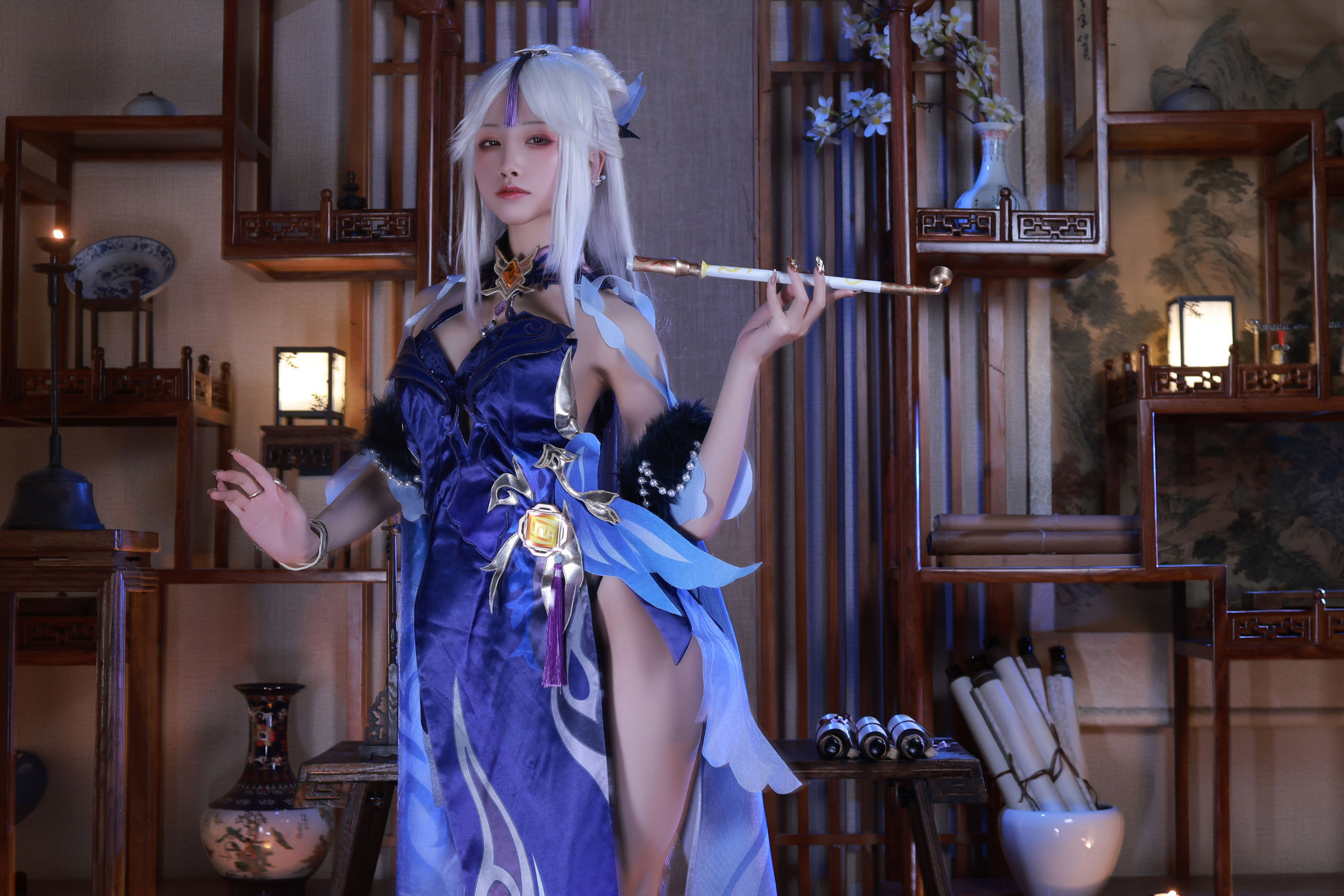 [福利COS] 动漫博主水淼aqua - 凝光第5张