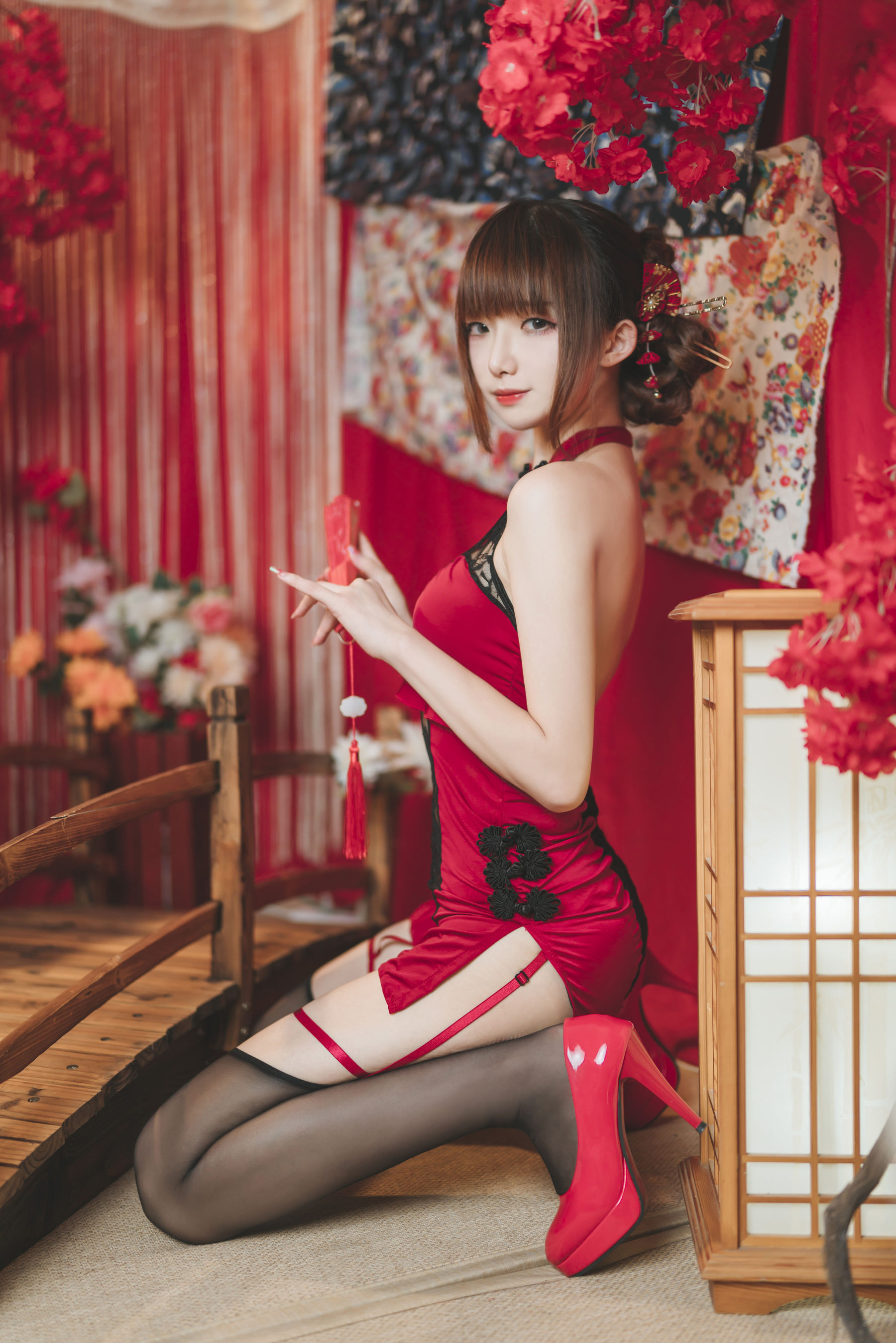 [福利COS] 动漫博主封疆疆v - 韶华旗袍疆第3张