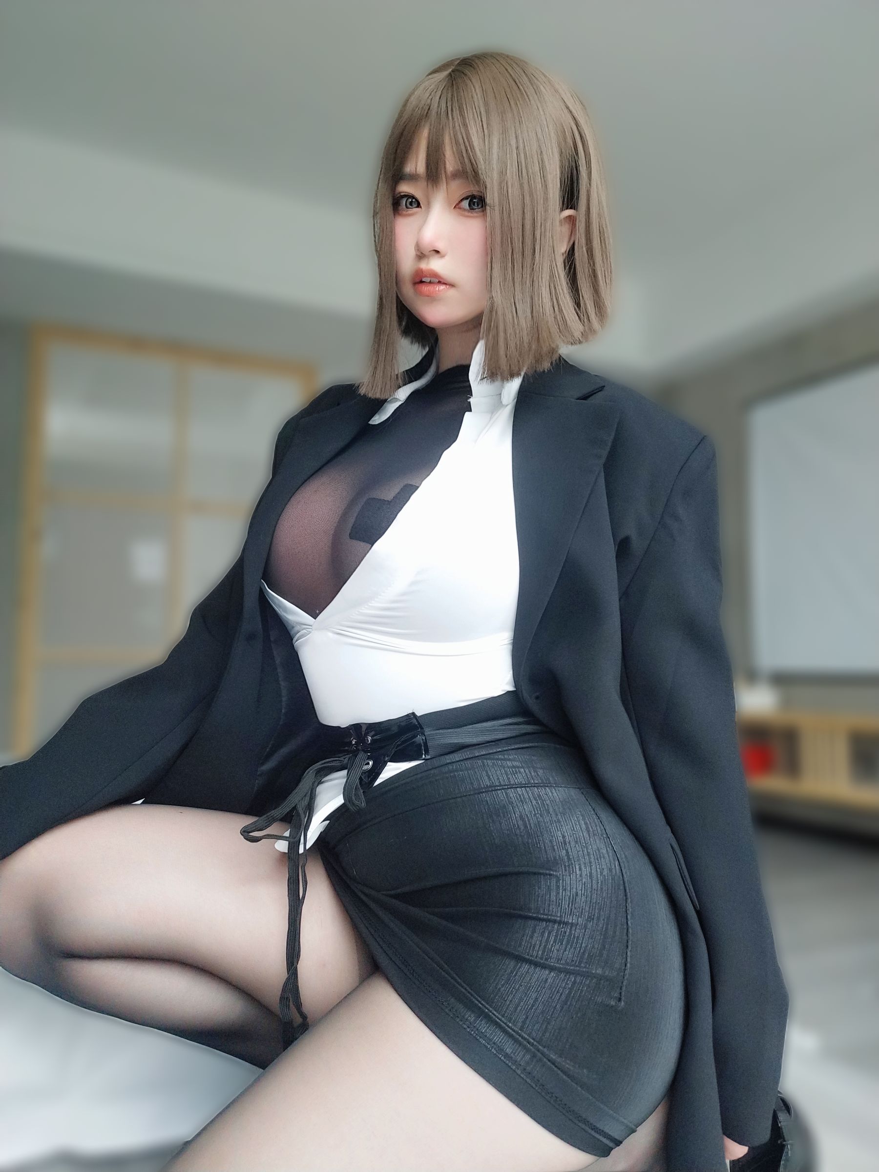 [福利COS] 女主K - 大胆的秘书第21张