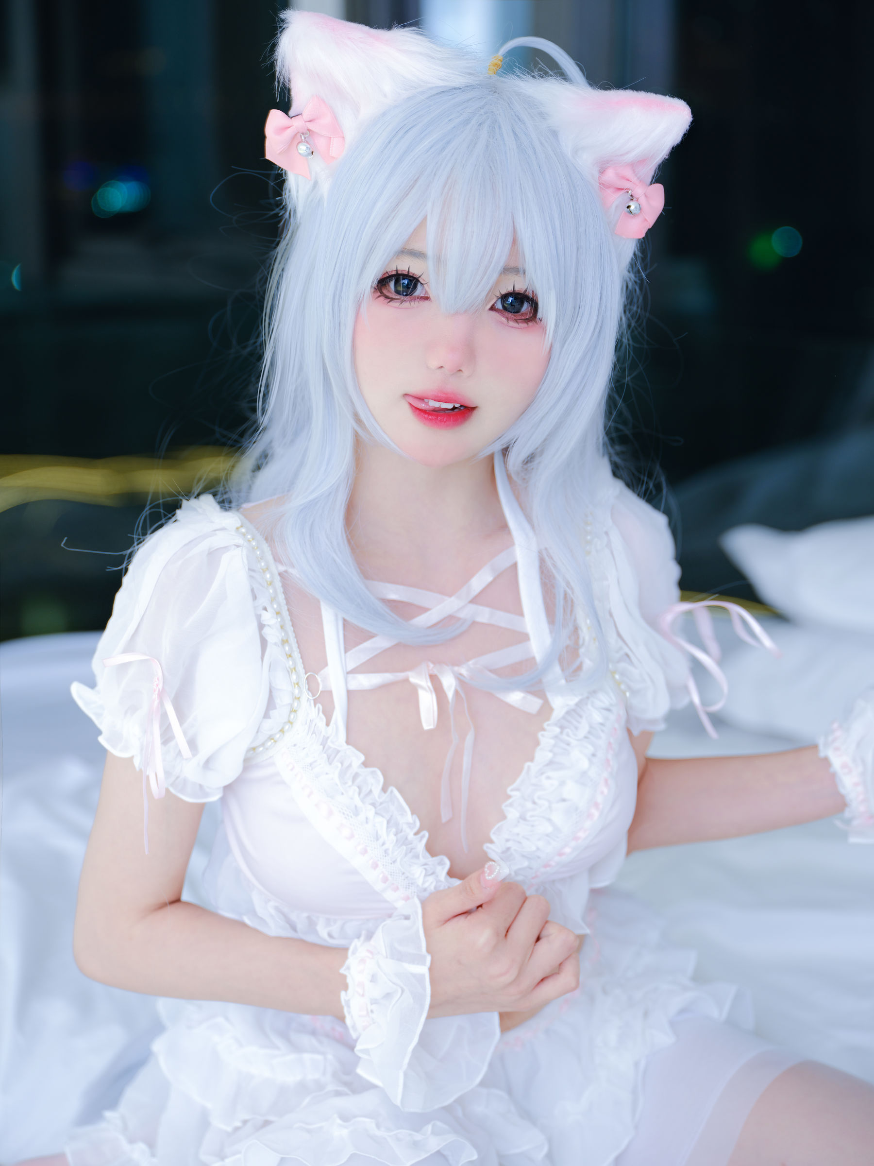 [福利COS] 咬一口兔娘 - 粉欲私房第1张