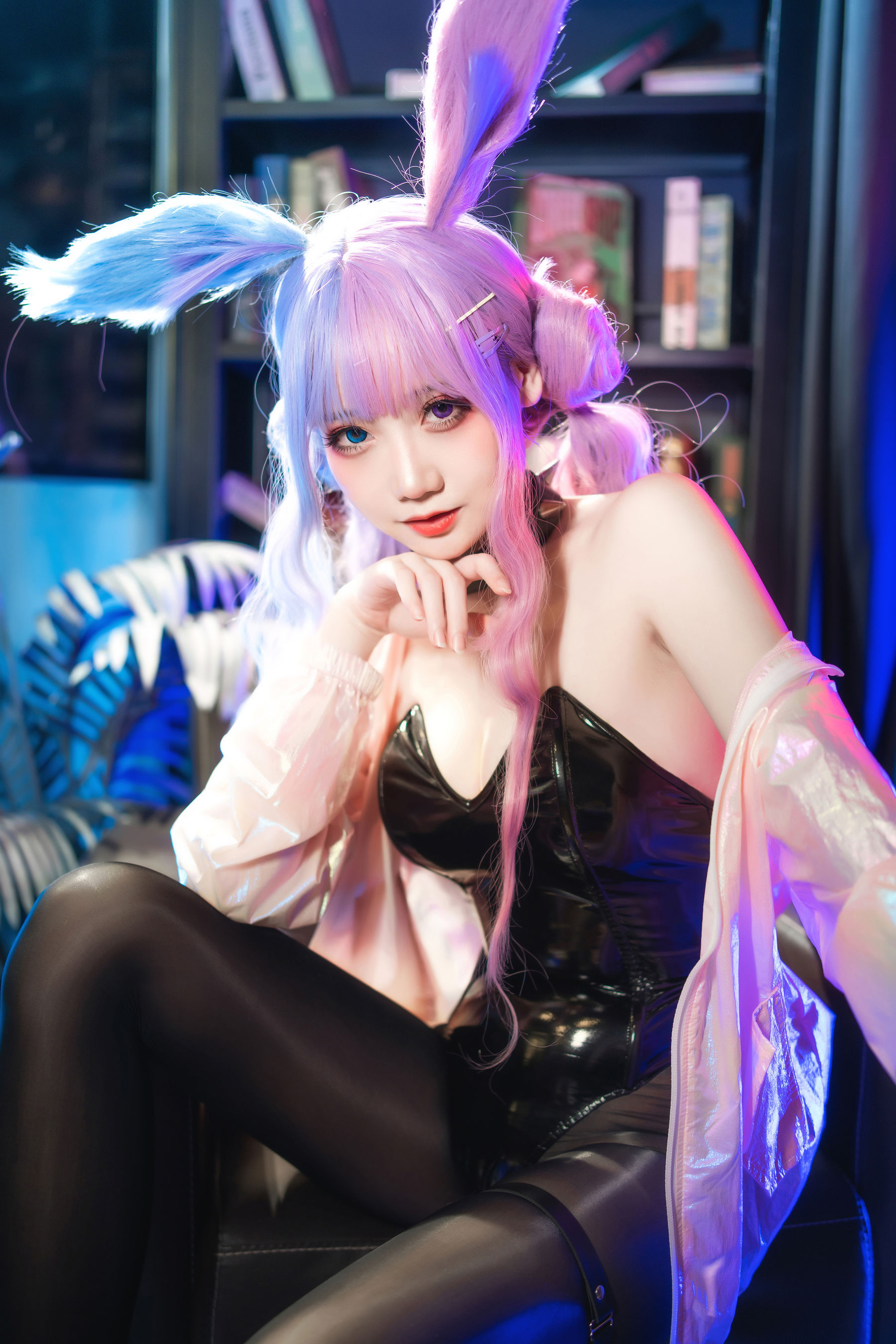 [福利COS] 焖焖碳 - 麻辣兔头X异色兔第7张