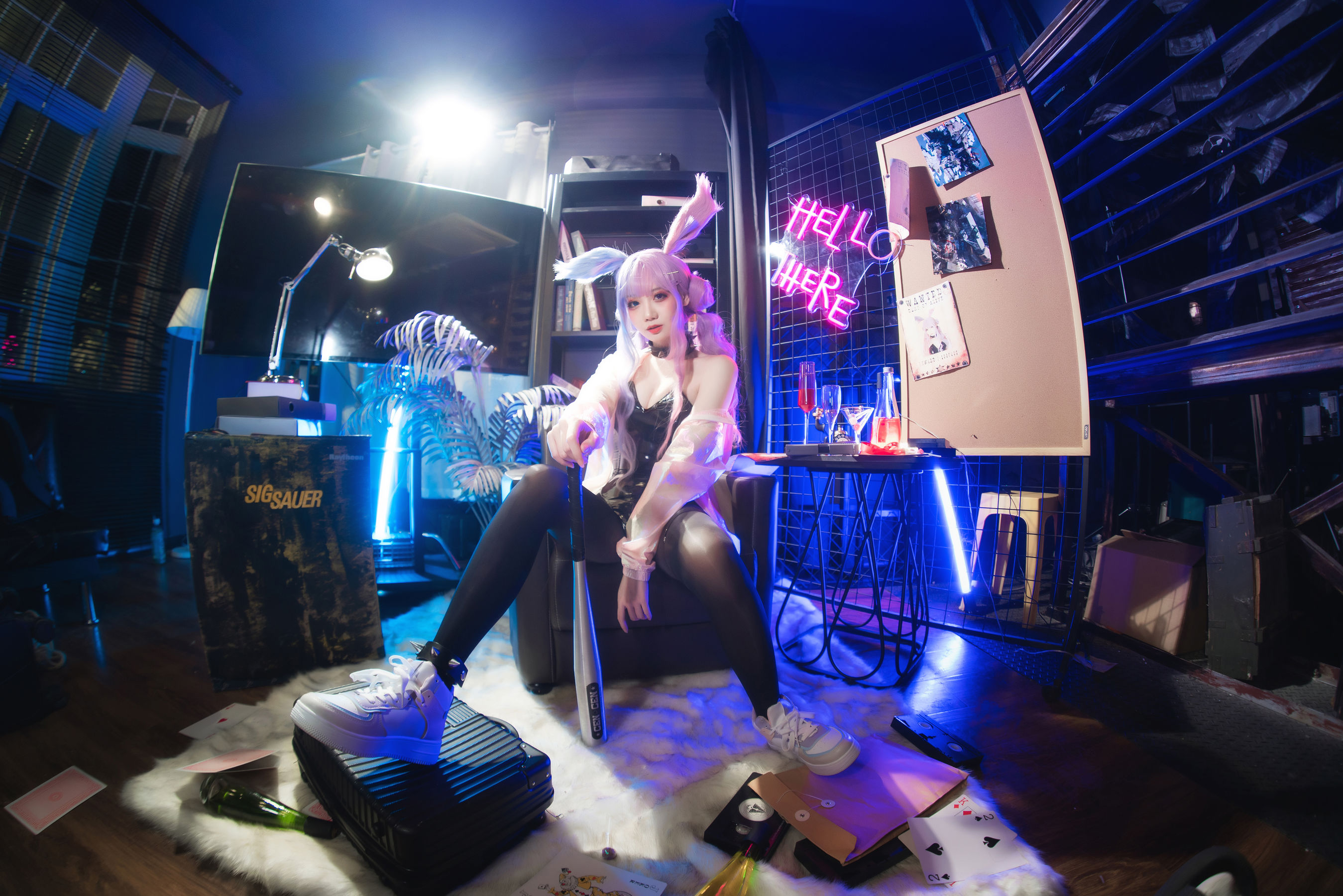 [福利COS] 焖焖碳 - 麻辣兔头X异色兔第8张