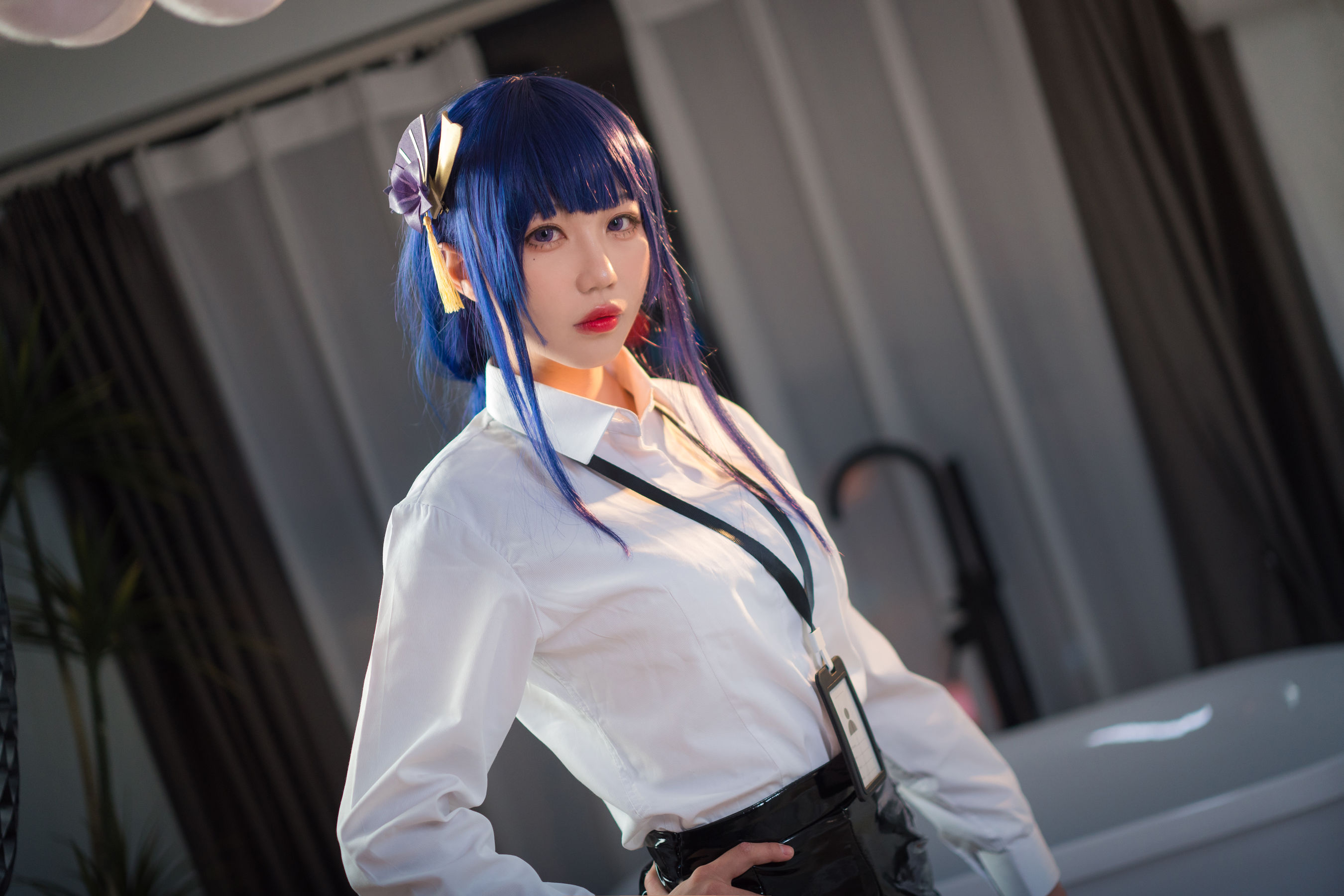 [福利COS] 无影喵喵 - OL雷电将军第8张