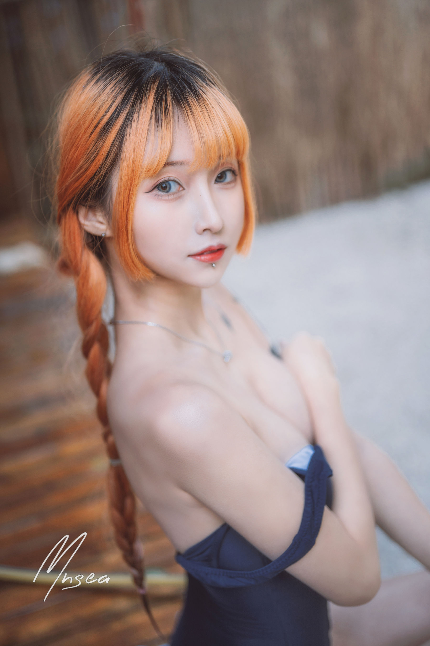 [福利COS] 妹抖青写真 - 死库水第15张