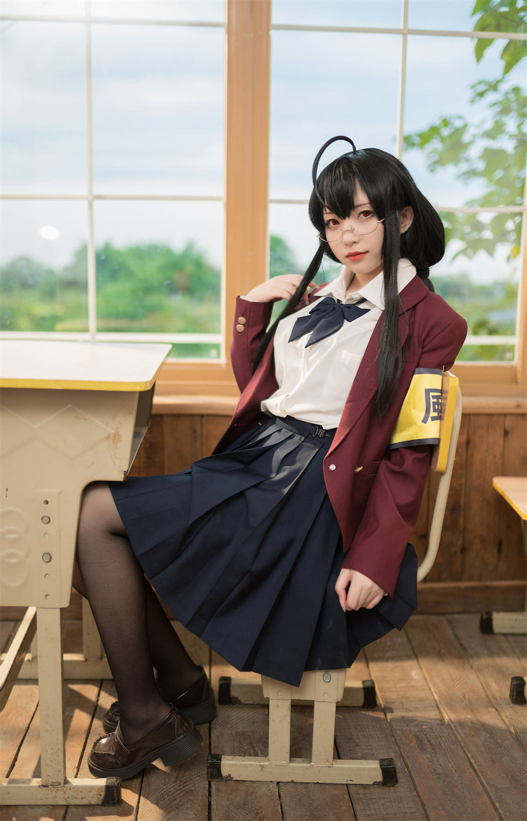 [福利COS] 花铃 - 大凤JK放学后风纪委员第6张