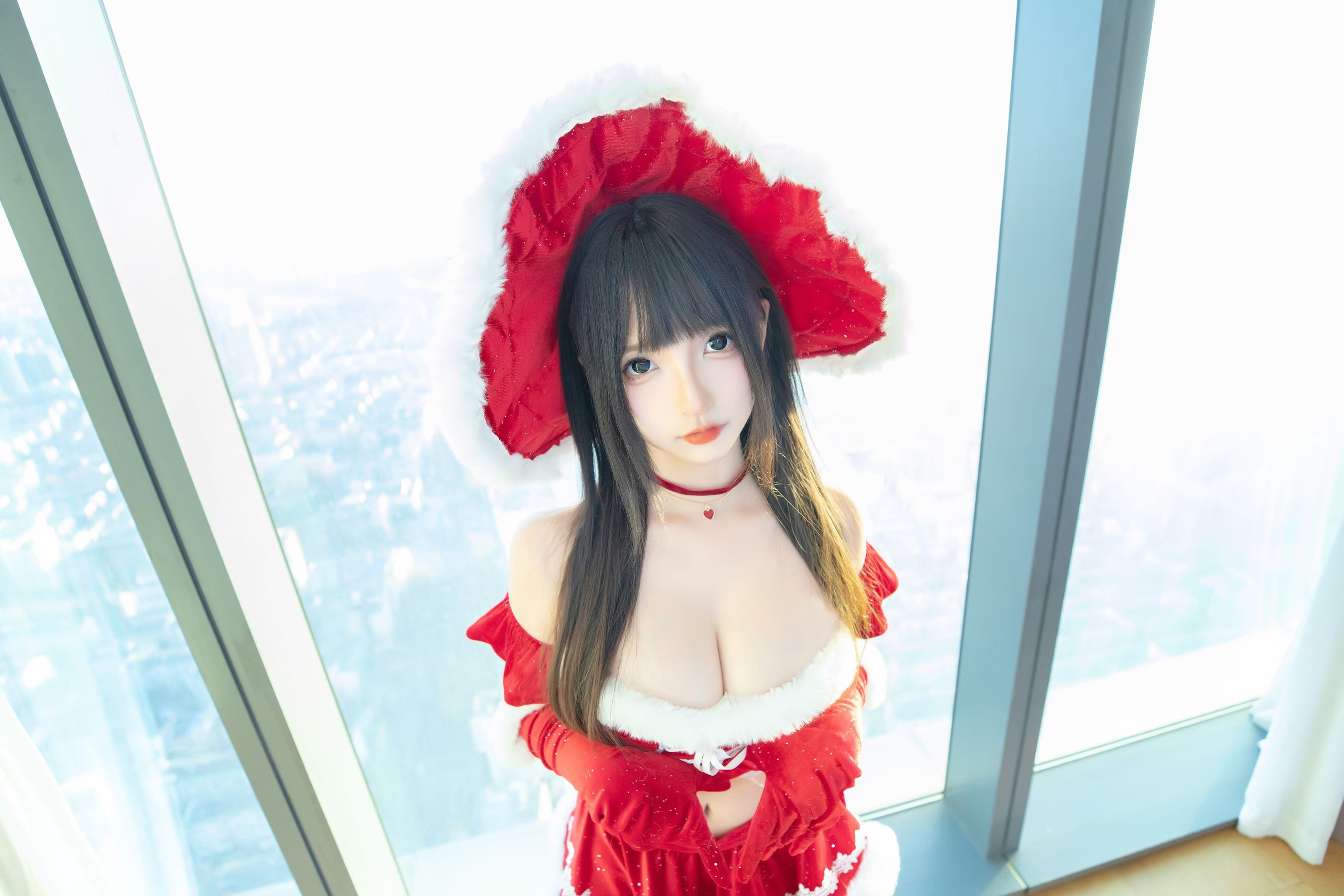 [福利COS] 萝莉神楽板真冬 之圣诞魔法第4张