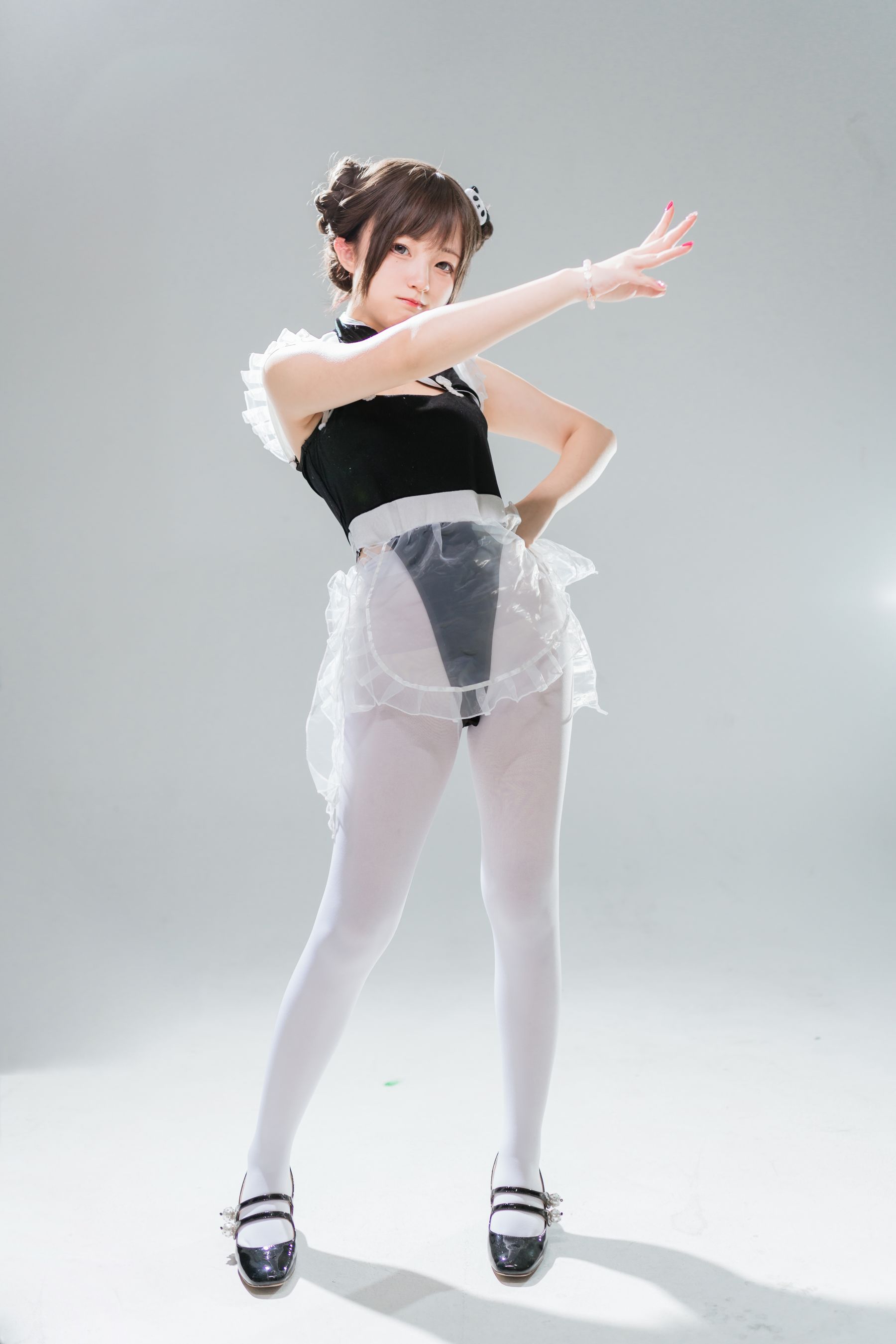 [福利COS] 花铃 - 小熊猫女仆第18张