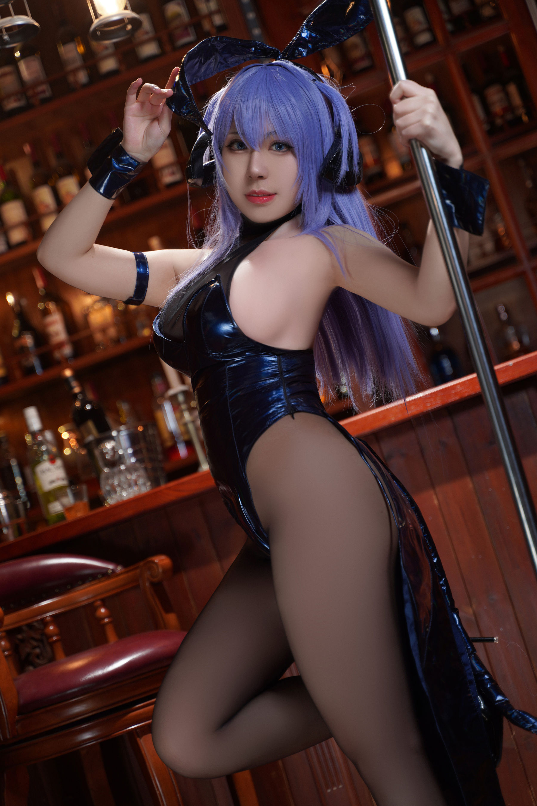 [福利COS] 虎森森 - 新泽西 花园兔女郎第2张