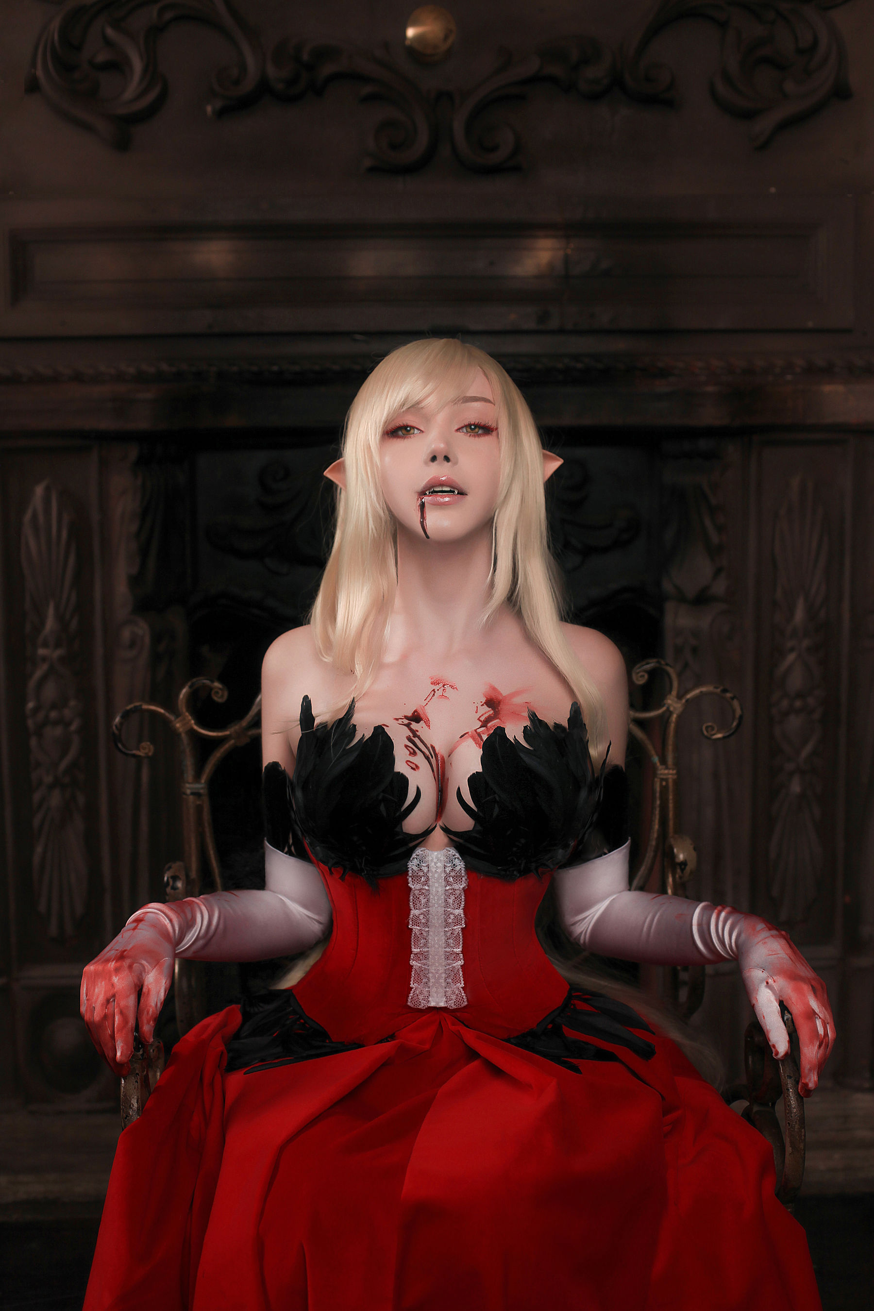 [COS福利] 国外美女SayaTheFox - 忍野忍第4张