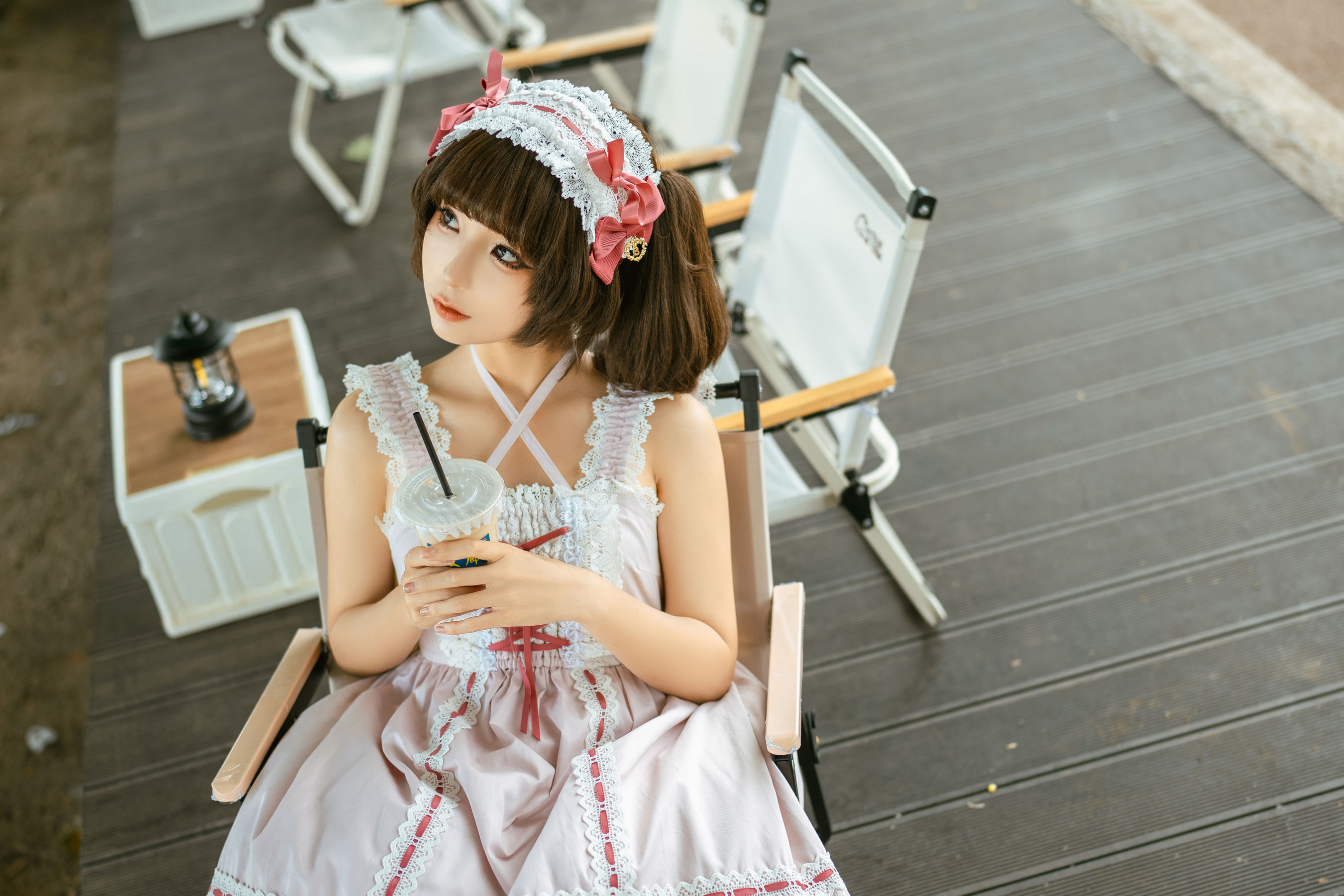 动漫博主蠢沫沫 - 可以陪我喝一杯咖啡吗第1张