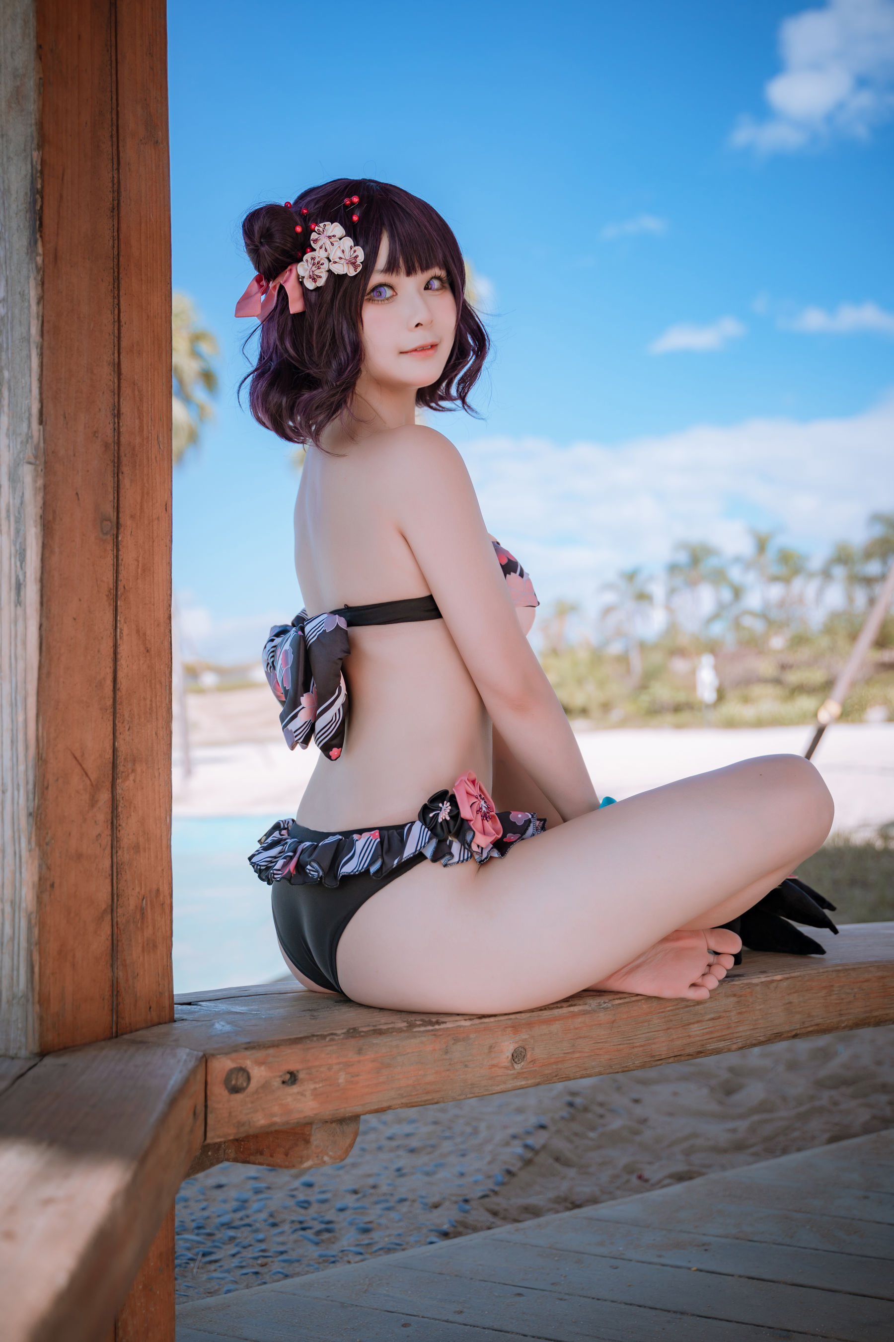 动漫博主w百合欧皇子w - 沙滩第2张