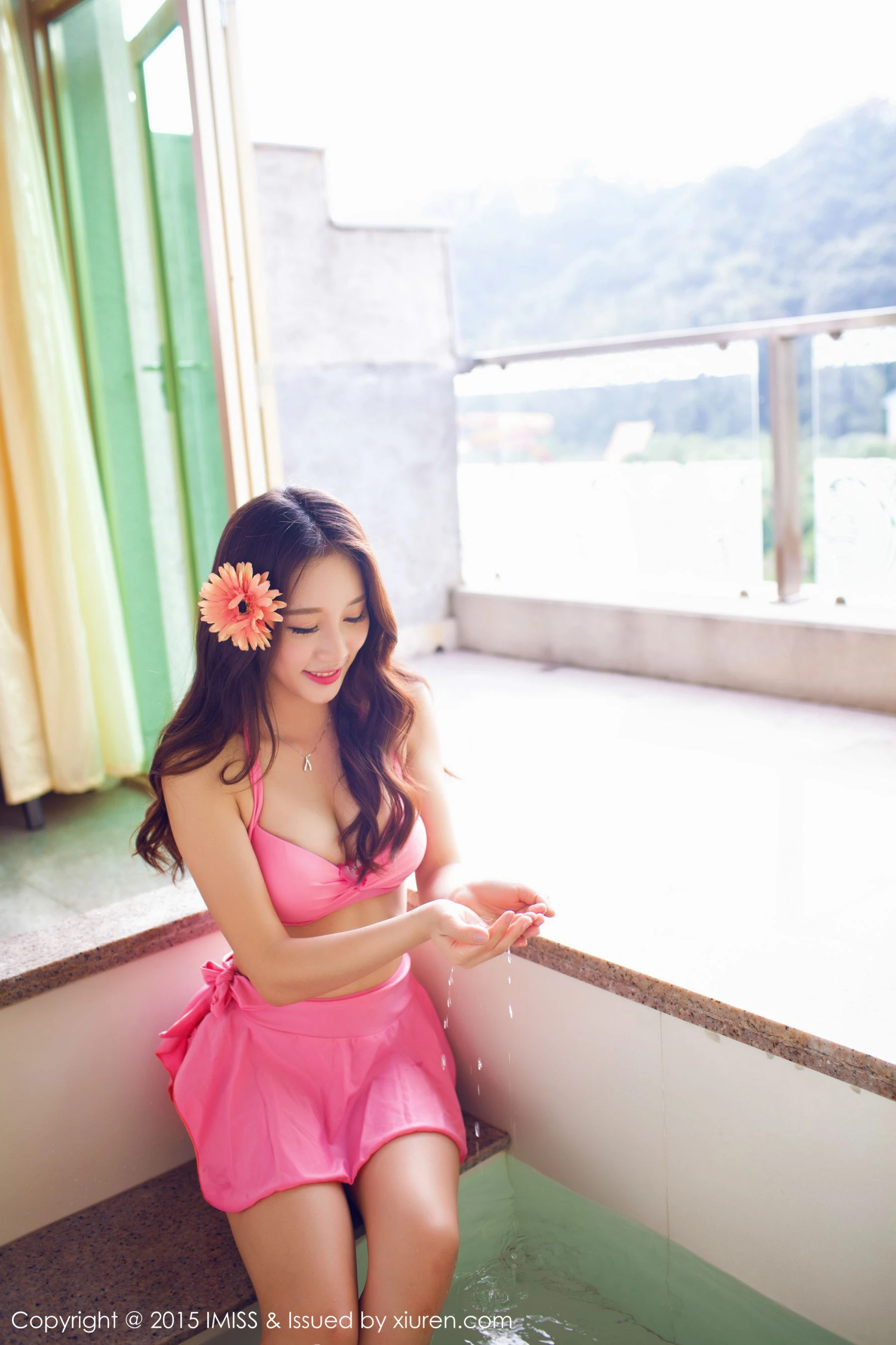  小丽莎萌萌哒《同程旅拍》 爱蜜社IMiss Vol.015第11张