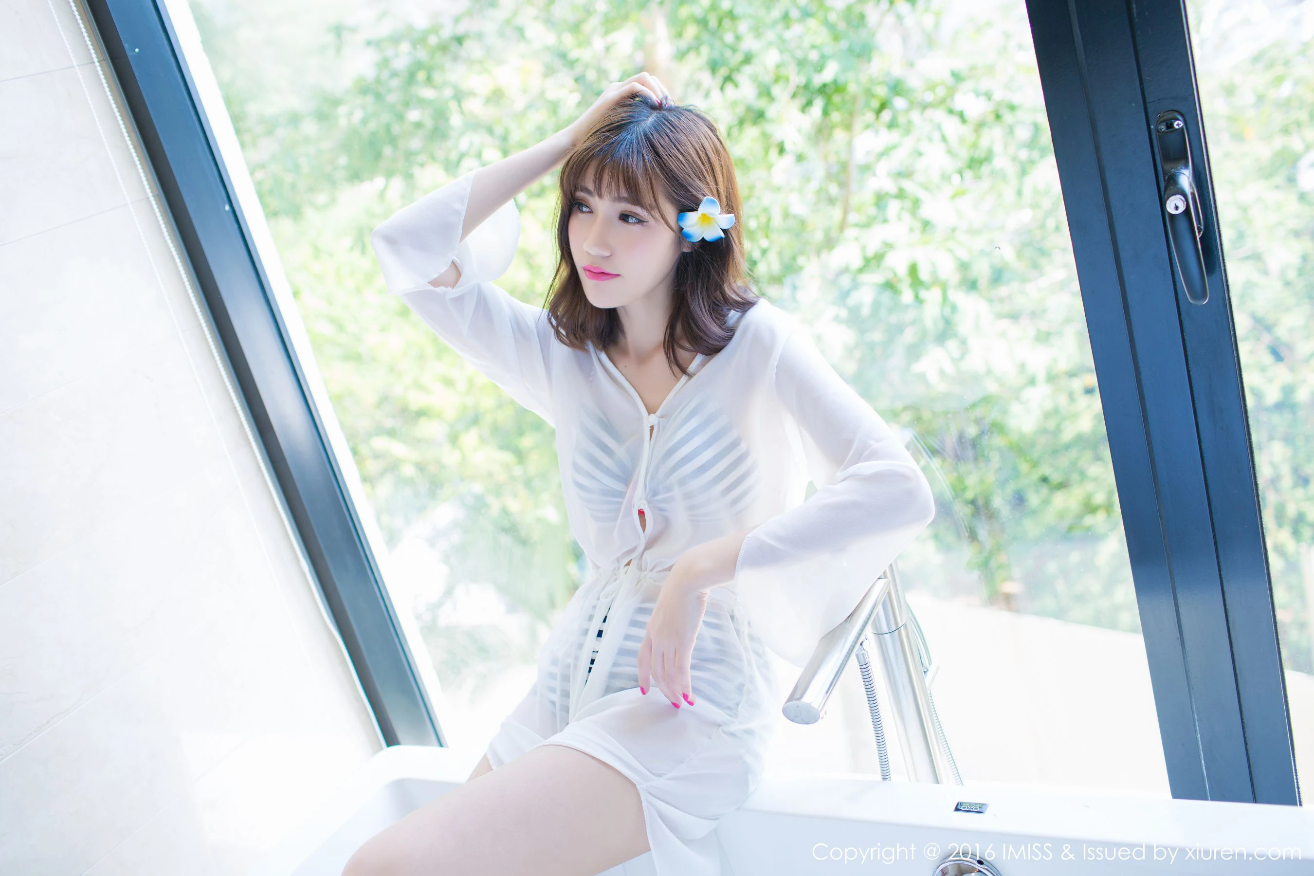  气质美女@Sandy陈天扬《兰卡威旅拍》 爱蜜社IMiss Vol.083第3张