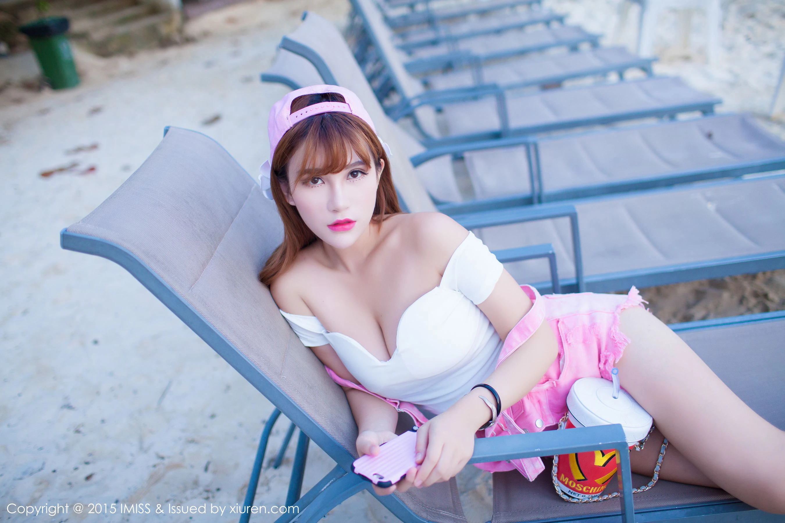  LalaBaby啦啦《清凉比基尼+牛仔热裤》 爱蜜社IMiss Vol.039第13张