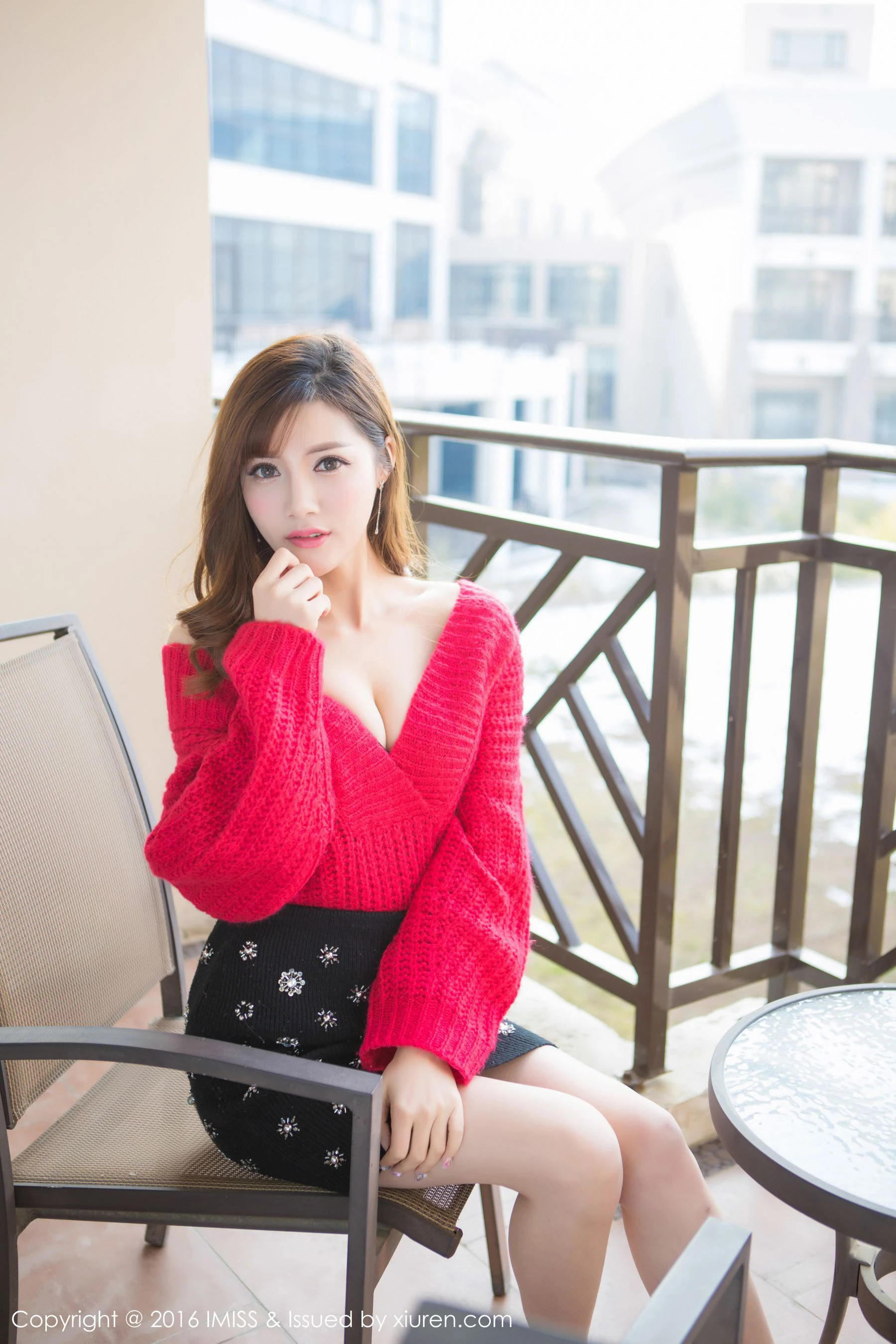  爱蜜社IMiss Vol.063 于姬、程小烦、朱若慕、奶茶Emily及其他模特合集第6张