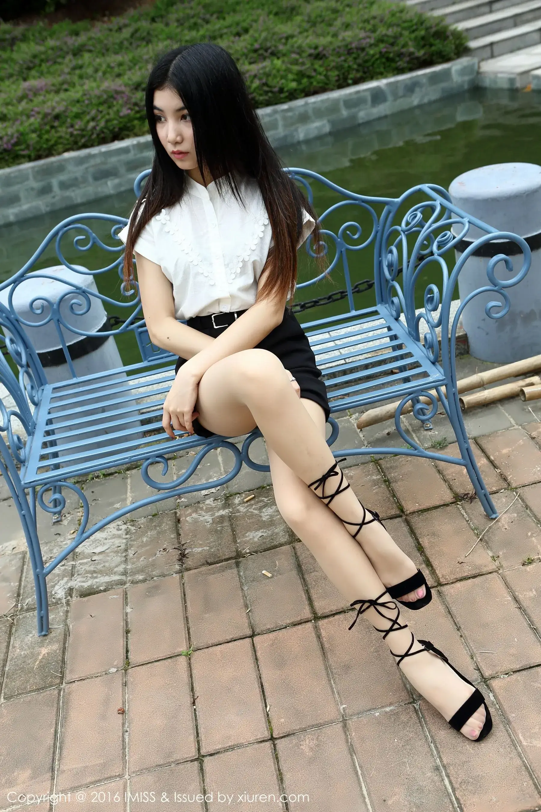  Winki丝姬《3组外拍丝袜美腿》 爱蜜社IMiss Vol.095第8张