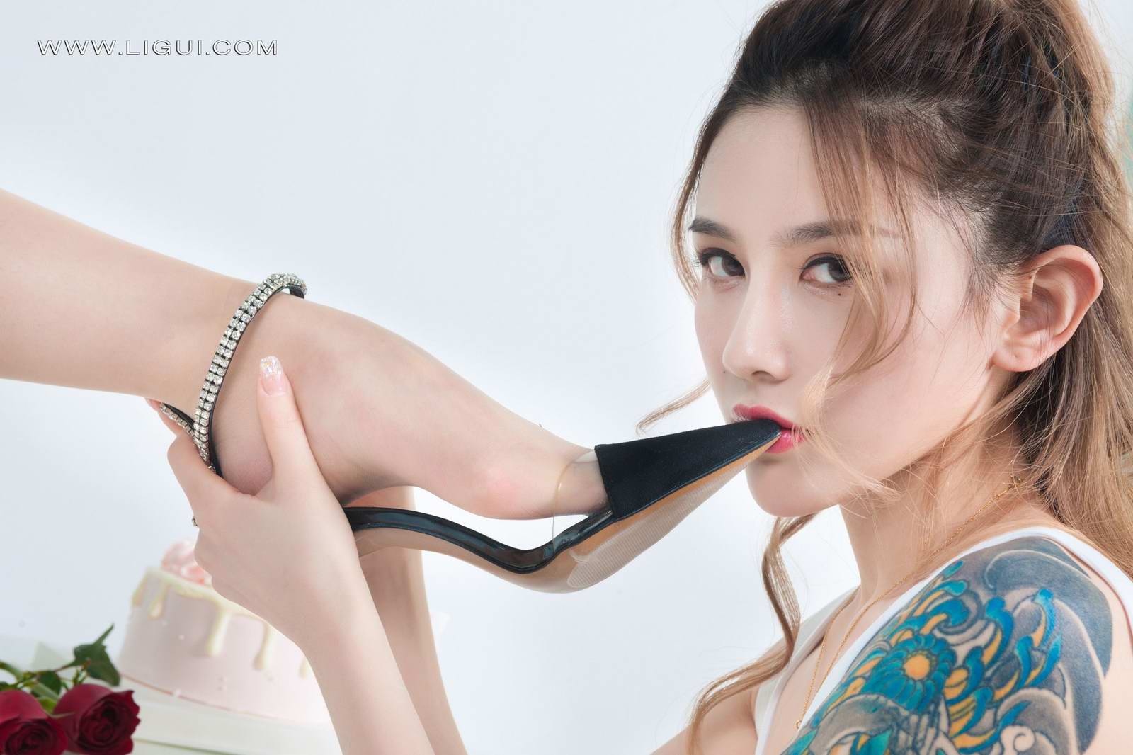 Ligui丽柜 2022.02.11 《双生花-情人之吻》甜甜&钟情第13张