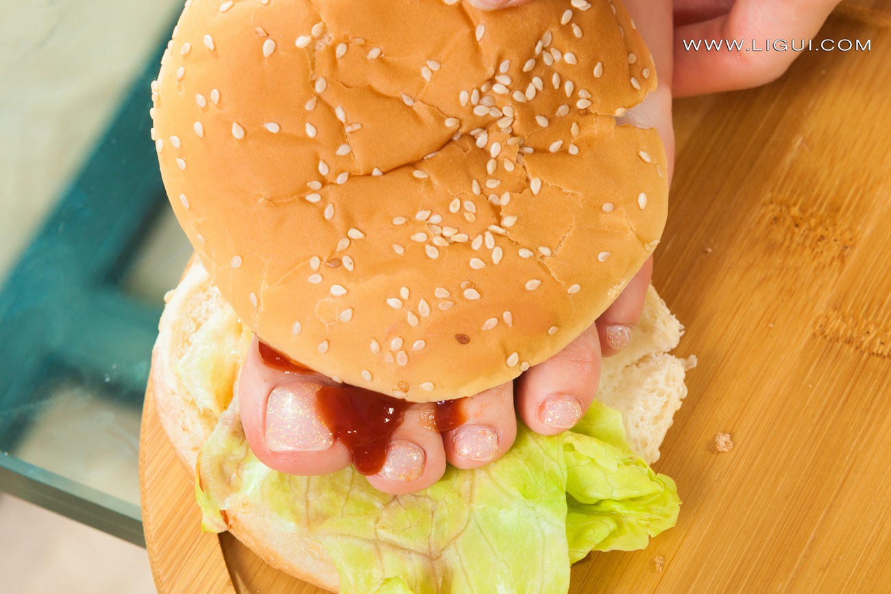 [Ligui丽柜]2022.03.18 《莲食记-超级汉堡》小智贤第6张