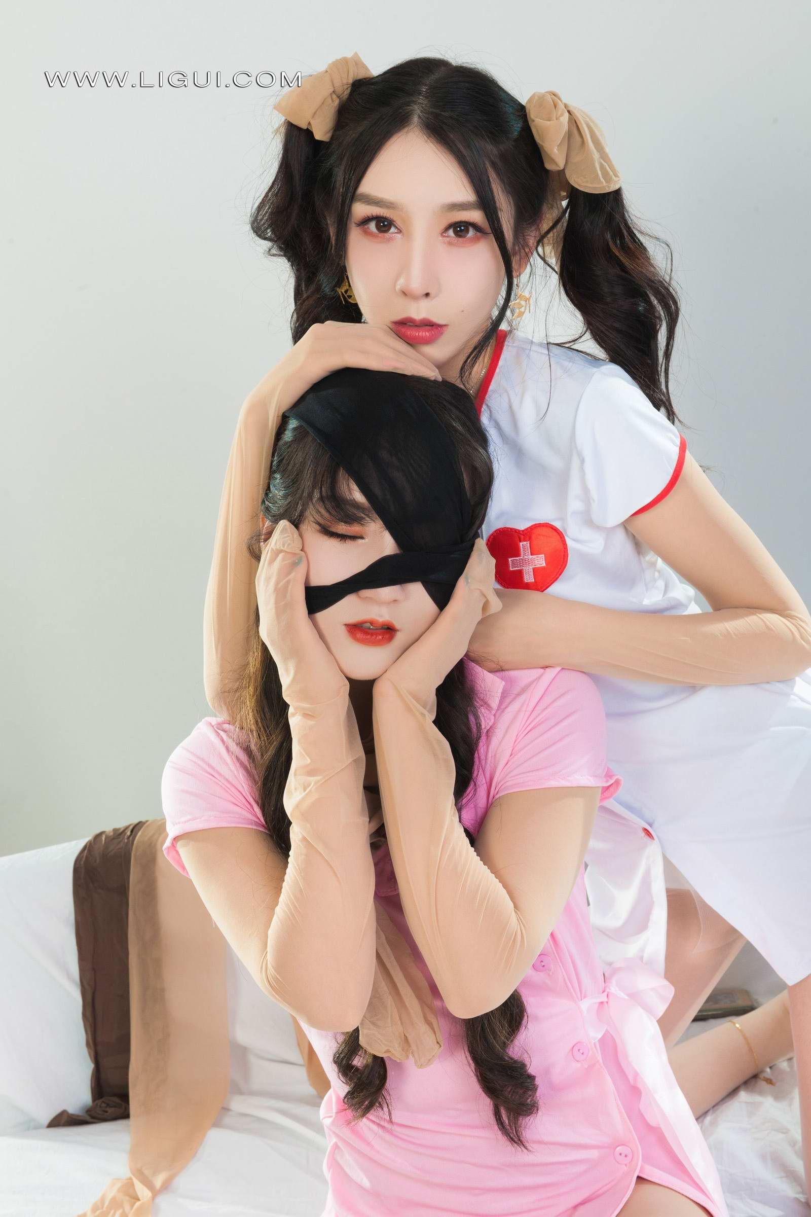 Ligui丽柜 2022.03.28 网络丽人 Model 兔子&汐汐第7张