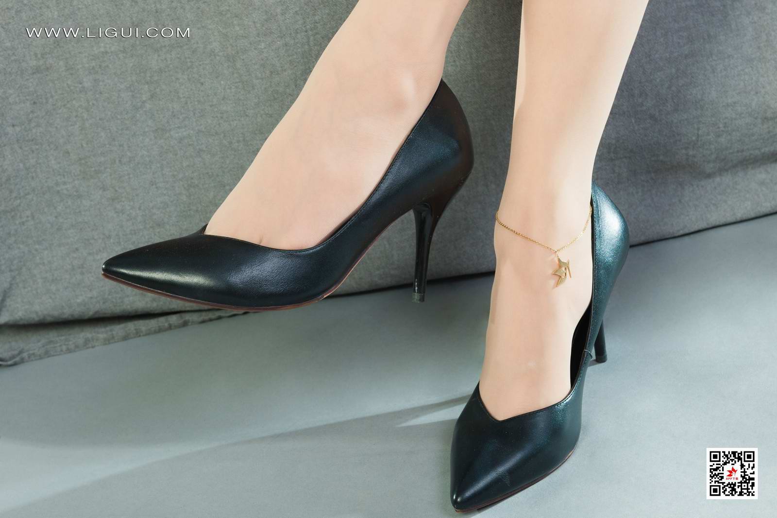 Ligui丽柜 2022.04.14 网络丽人 Model 汐汐&amp;小七第22张