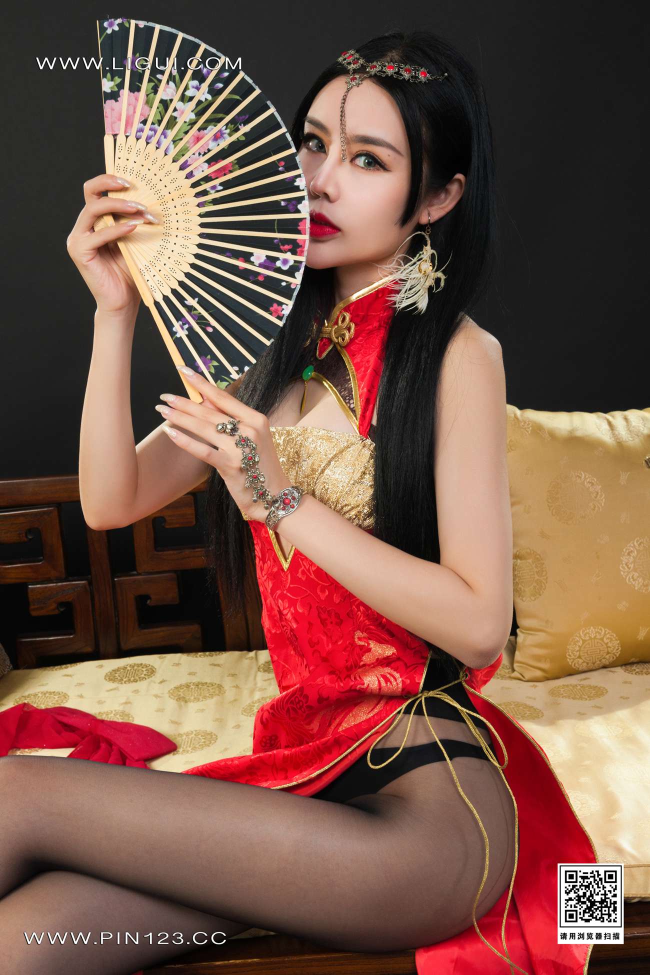 [Ligui丽柜]2022.05.30《迷丝穿越》凉儿第21张