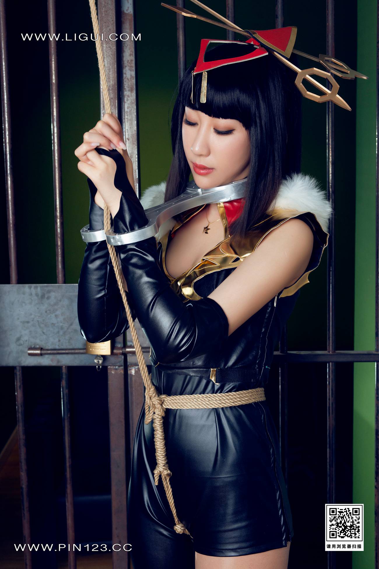 [Ligui丽柜]2022.07.08 《私人定制 之监禁红颜》轩轩第18张