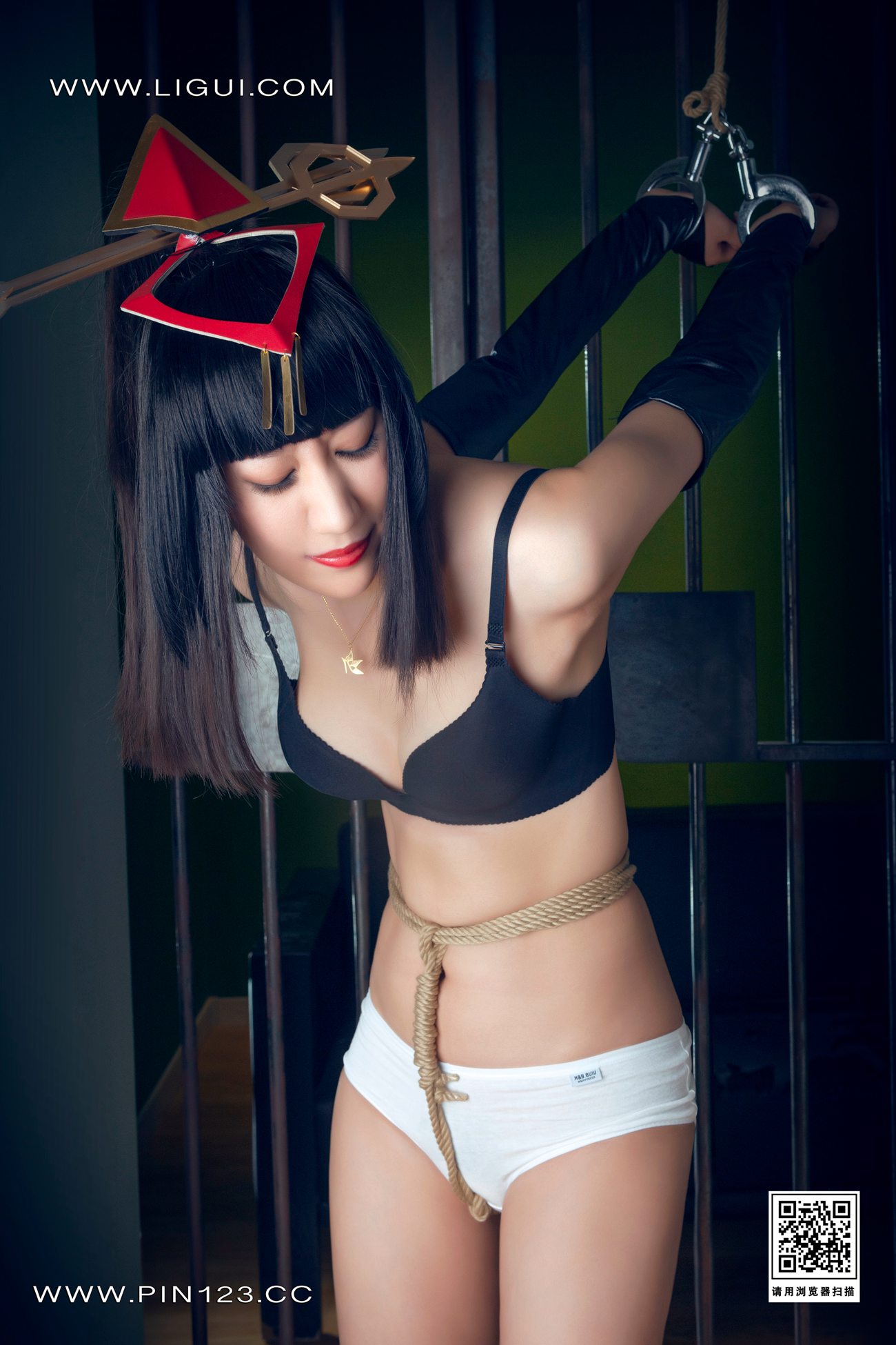 [Ligui丽柜]2022.07.08 《私人定制 之监禁红颜》轩轩第15张