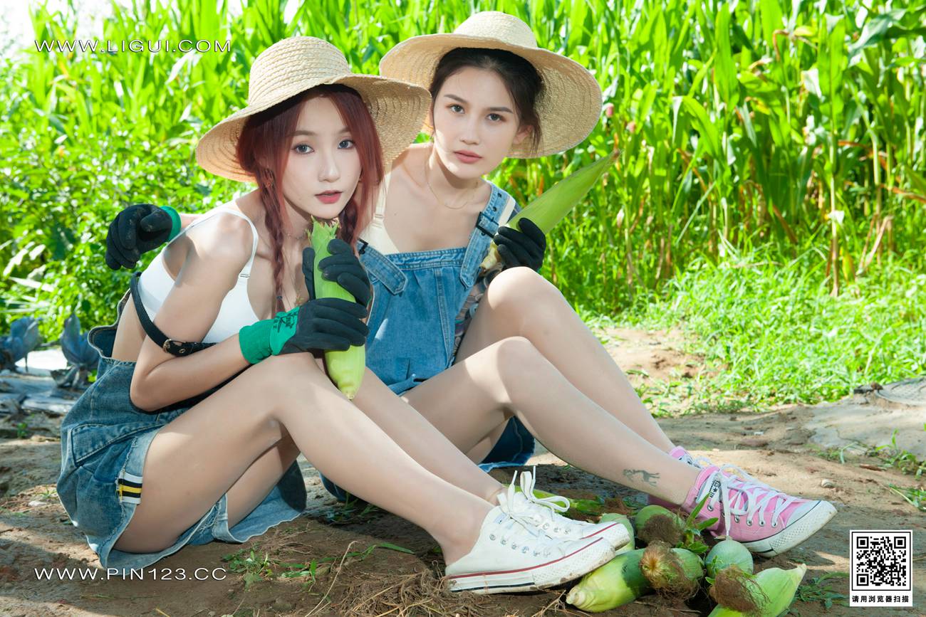 [Ligui丽柜]2022.08.04 七夕-田园春色 甜甜&amp;心心第2张