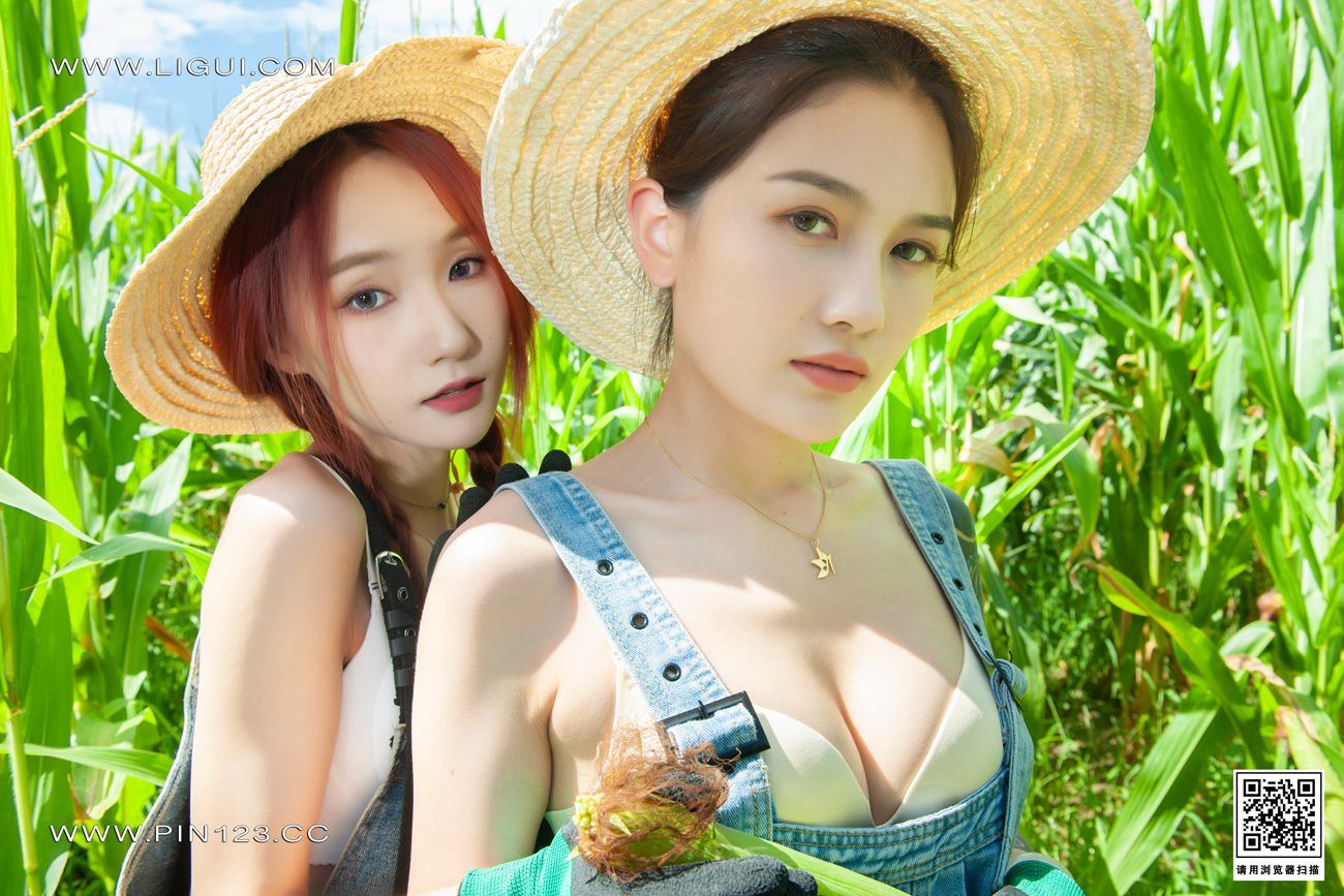 [Ligui丽柜]2022.08.04 七夕-田园春色 甜甜&amp;心心第13张