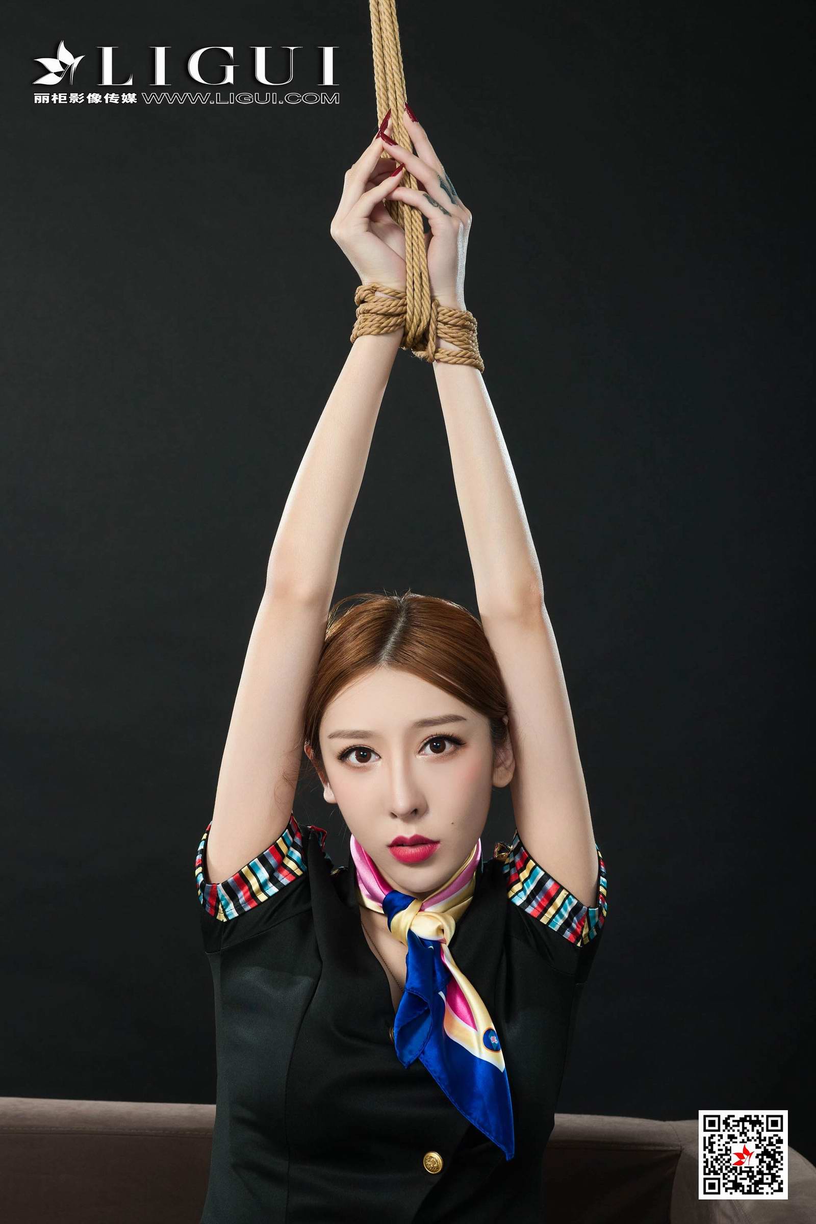 Ligui丽柜 2019.11.30 网络丽人 Model 《紧缚丽莲》之第12张