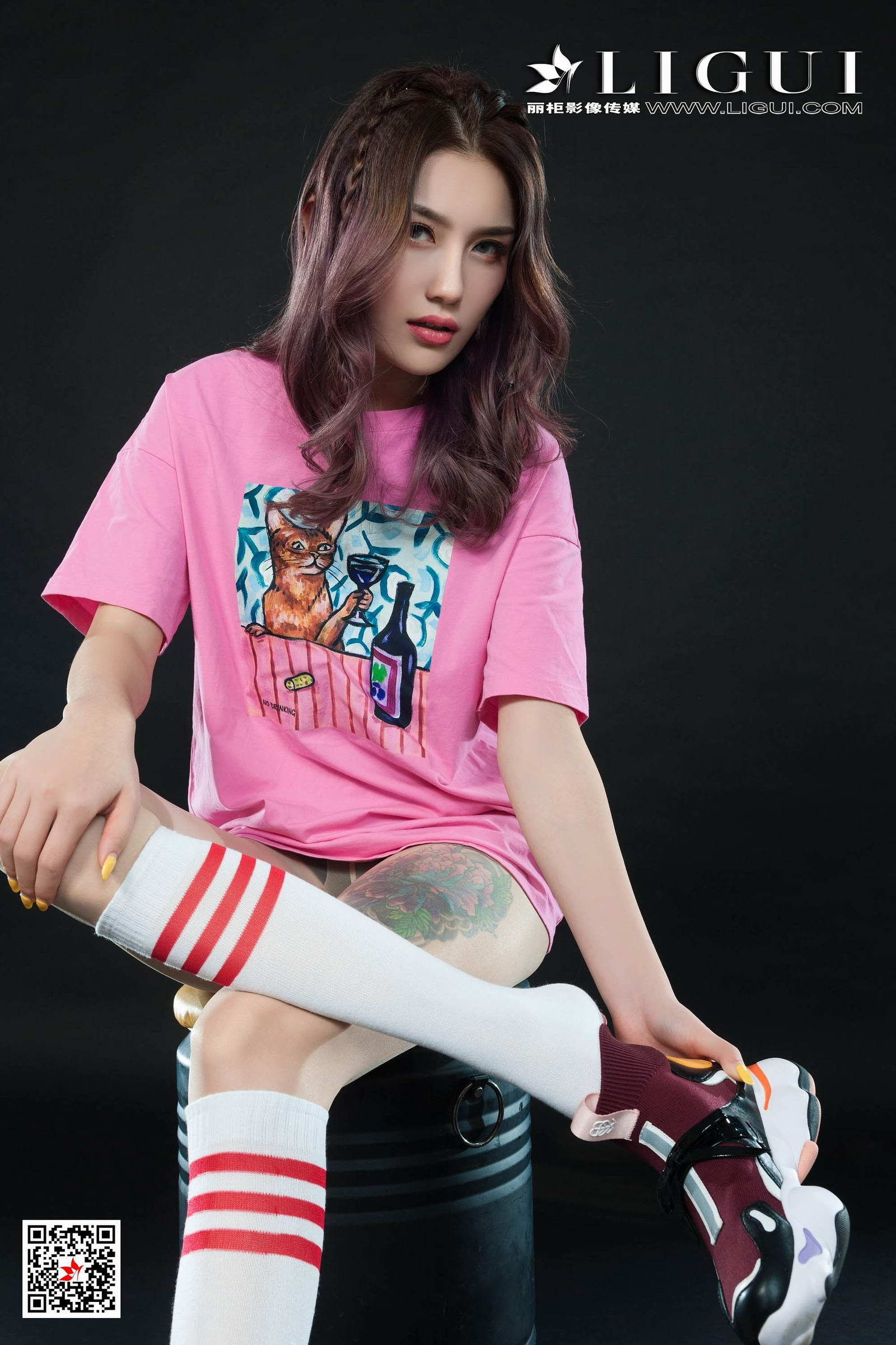 Ligui丽柜 2020.10.14《滑板女郎》甜甜第15张