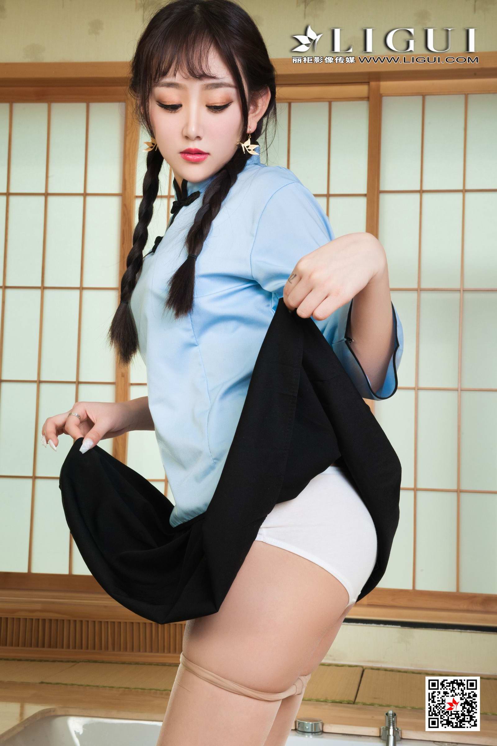 Ligui丽柜  2021.08.02 网络丽人 Model 小熊第9张