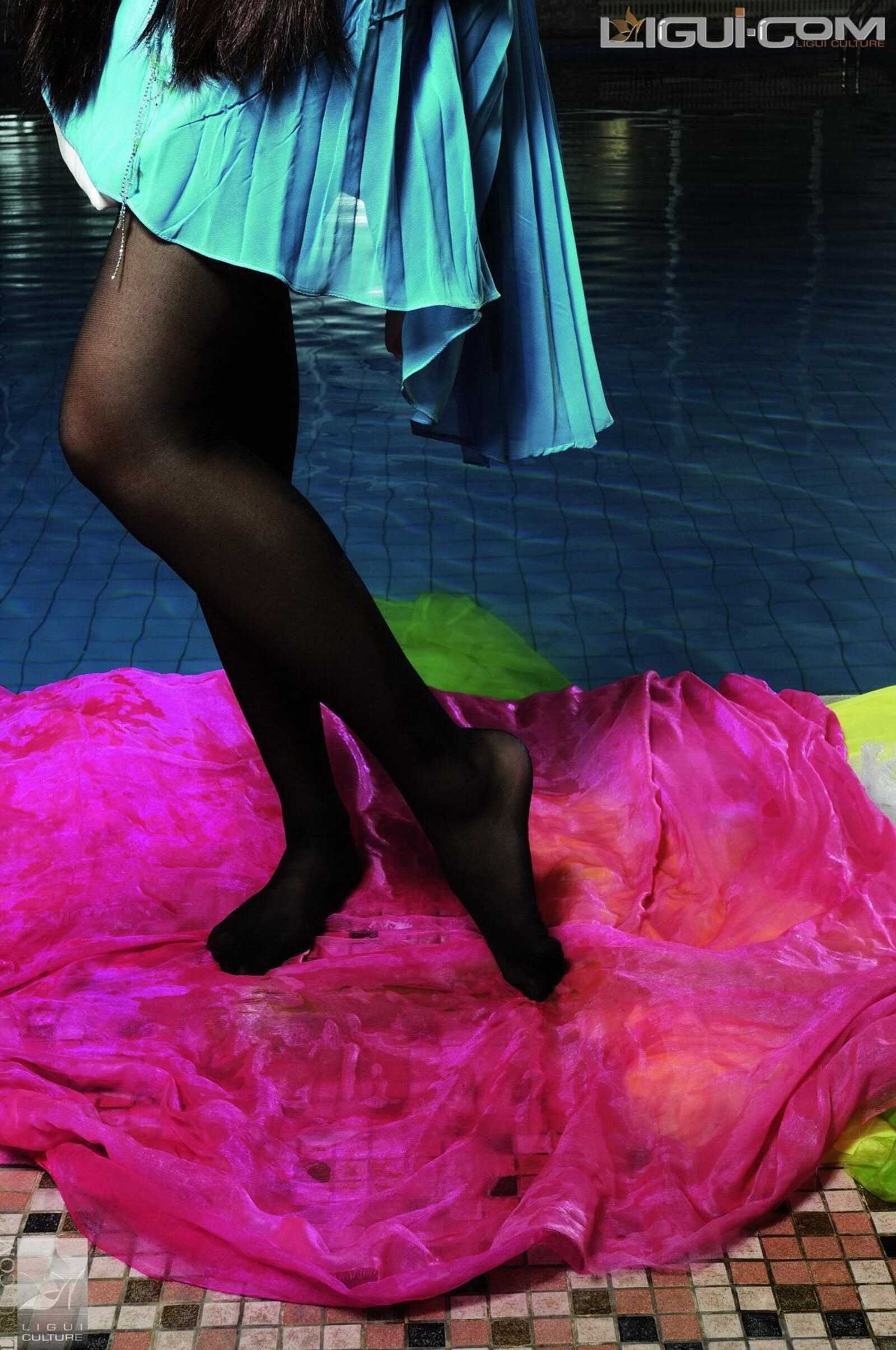 Model 马鑫茹《人鱼的梦想》 [丽柜LiGui] 丝足写真第9张