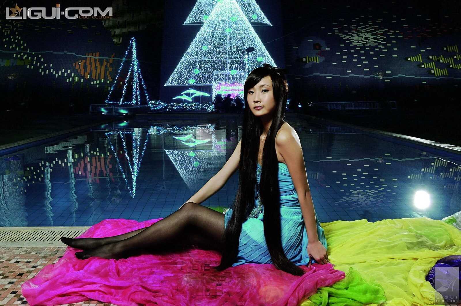 Model 马鑫茹《人鱼的梦想》 [丽柜LiGui] 丝足写真第4张