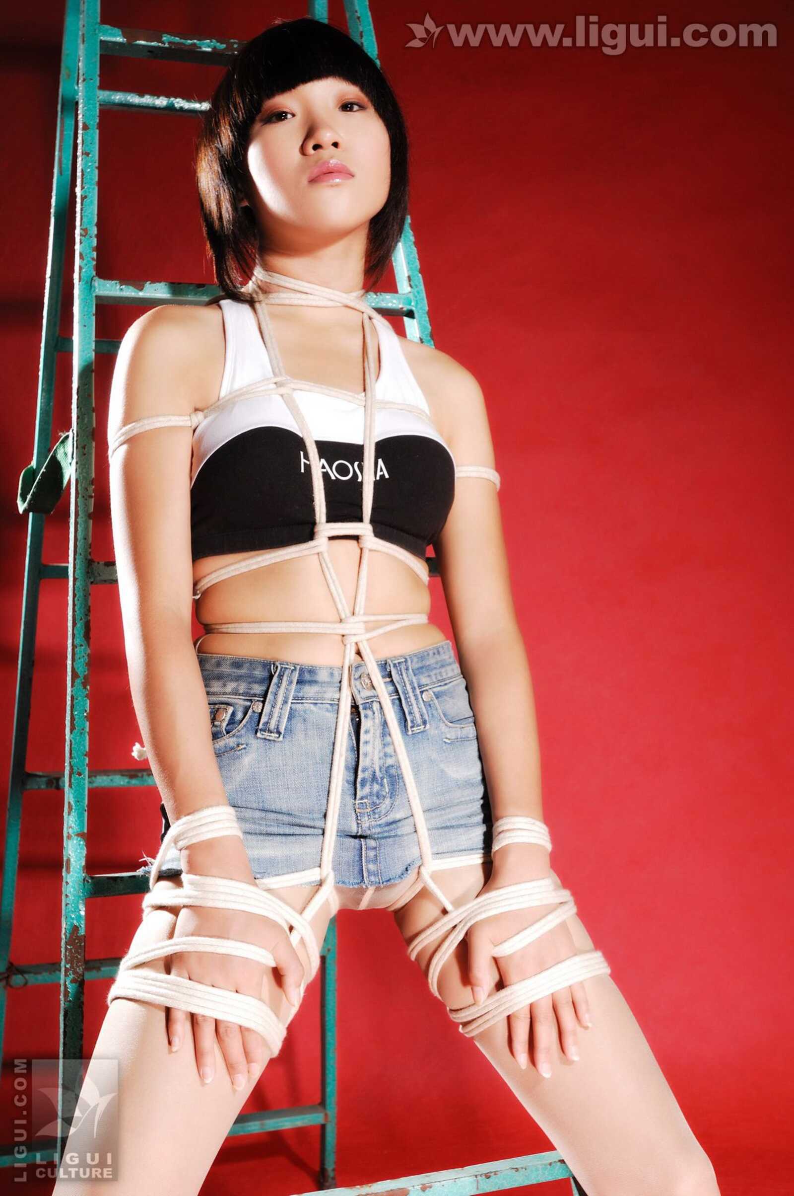 Model 伊园《快节奏围裹俏足美人》 [丽柜美束Li第7张